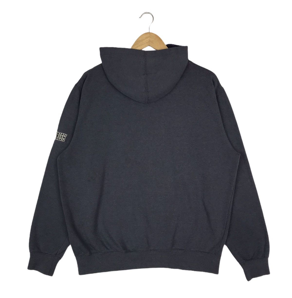 Vintage Vintage Notre Dame Fighting Irish Hoodie Pullover Size US L / EU 52-54 / 3 - 3 Thumbnail