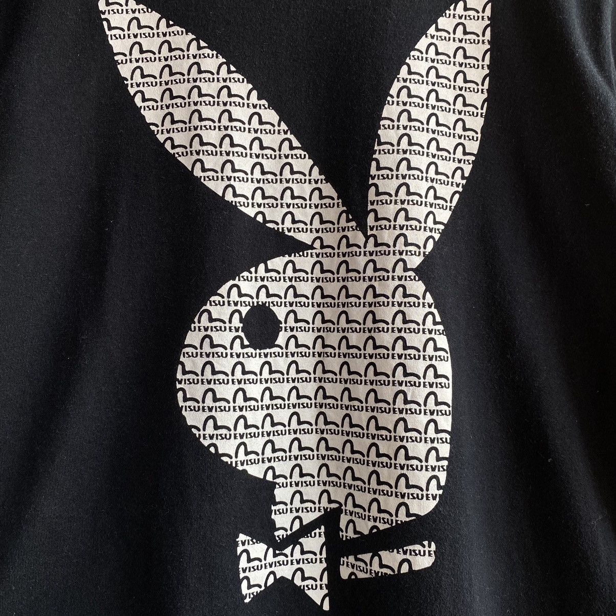 Evisu × Playboy Evisu Playboy Rabbit Monogram Tee Size US S / EU 44-46 / 1 - 4 Thumbnail