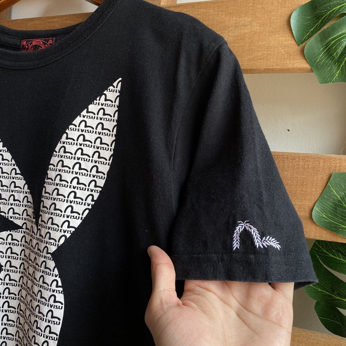 Evisu × Playboy Evisu Playboy Rabbit Monogram Tee Size US S / EU 44-46 / 1 - 5 Thumbnail