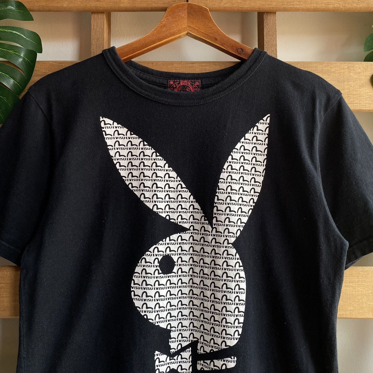 Evisu × Playboy Evisu Playboy Rabbit Monogram Tee Size US S / EU 44-46 / 1 - 2 Thumbnail