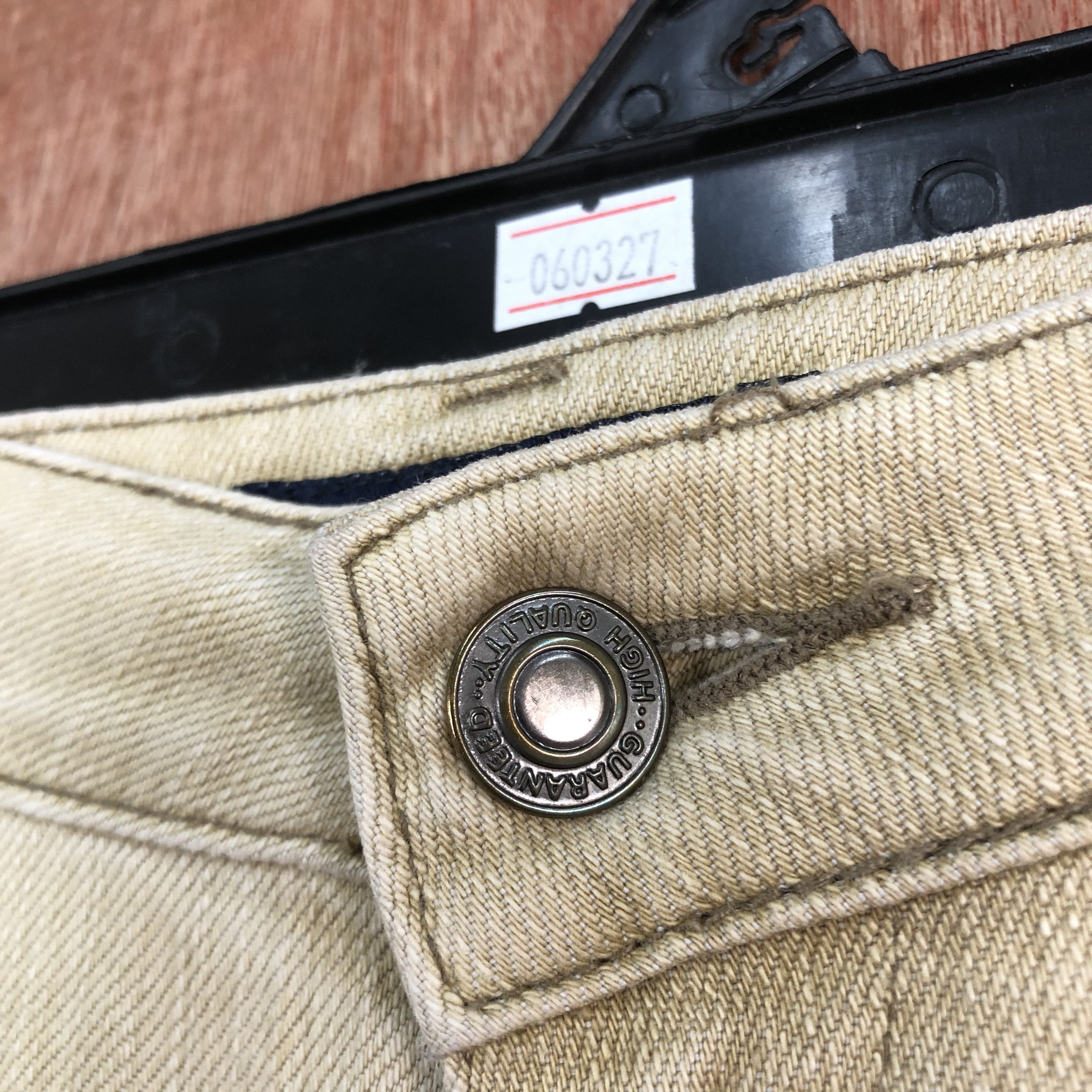 Vintage PINGELLY T.U.S 216 Vintage 90s Khaki Streetwear Denim Jeans Size US 29 - 4 Thumbnail