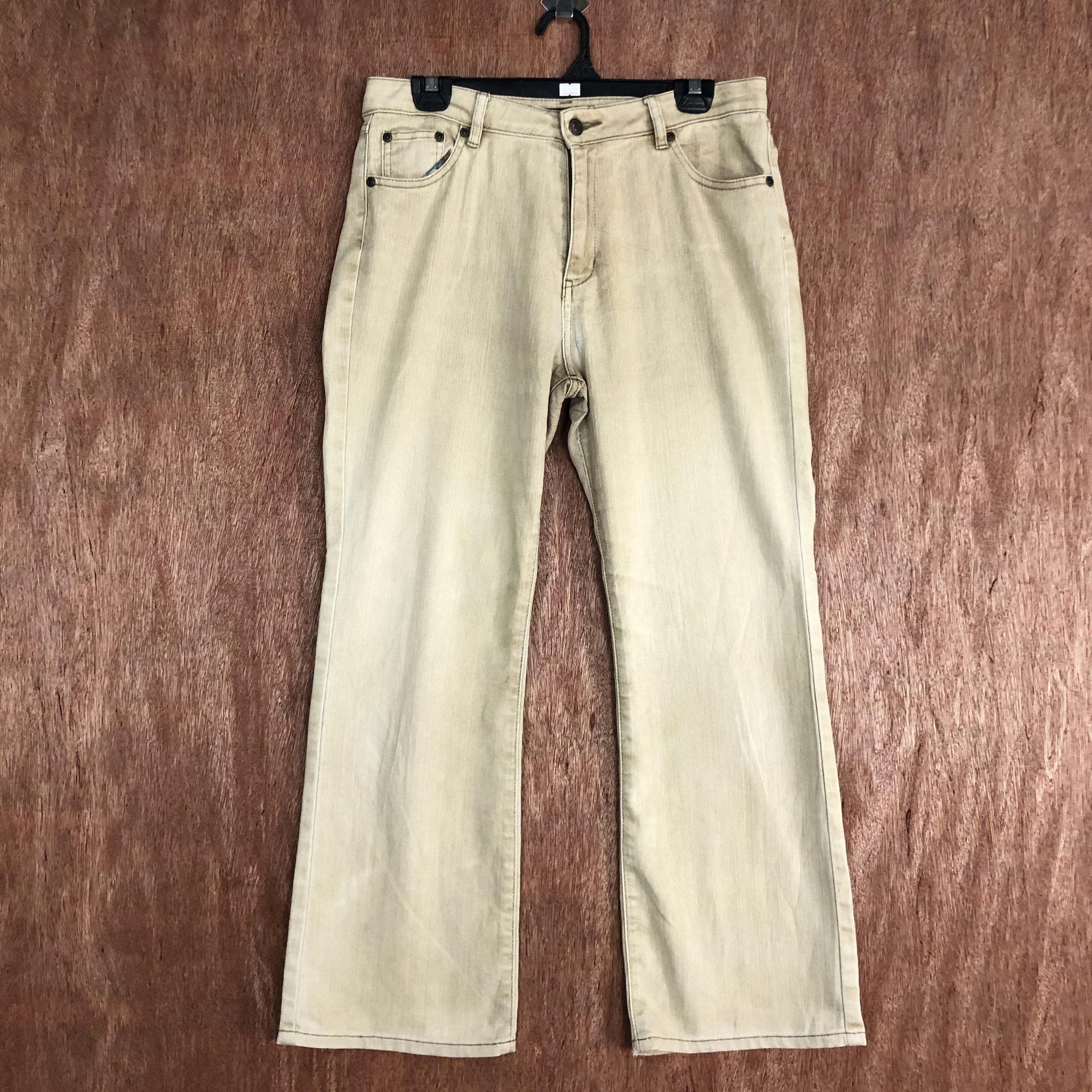 Vintage PINGELLY T.U.S 216 Vintage 90s Khaki Streetwear Denim Jeans Size US 29 - 1 Thumbnail