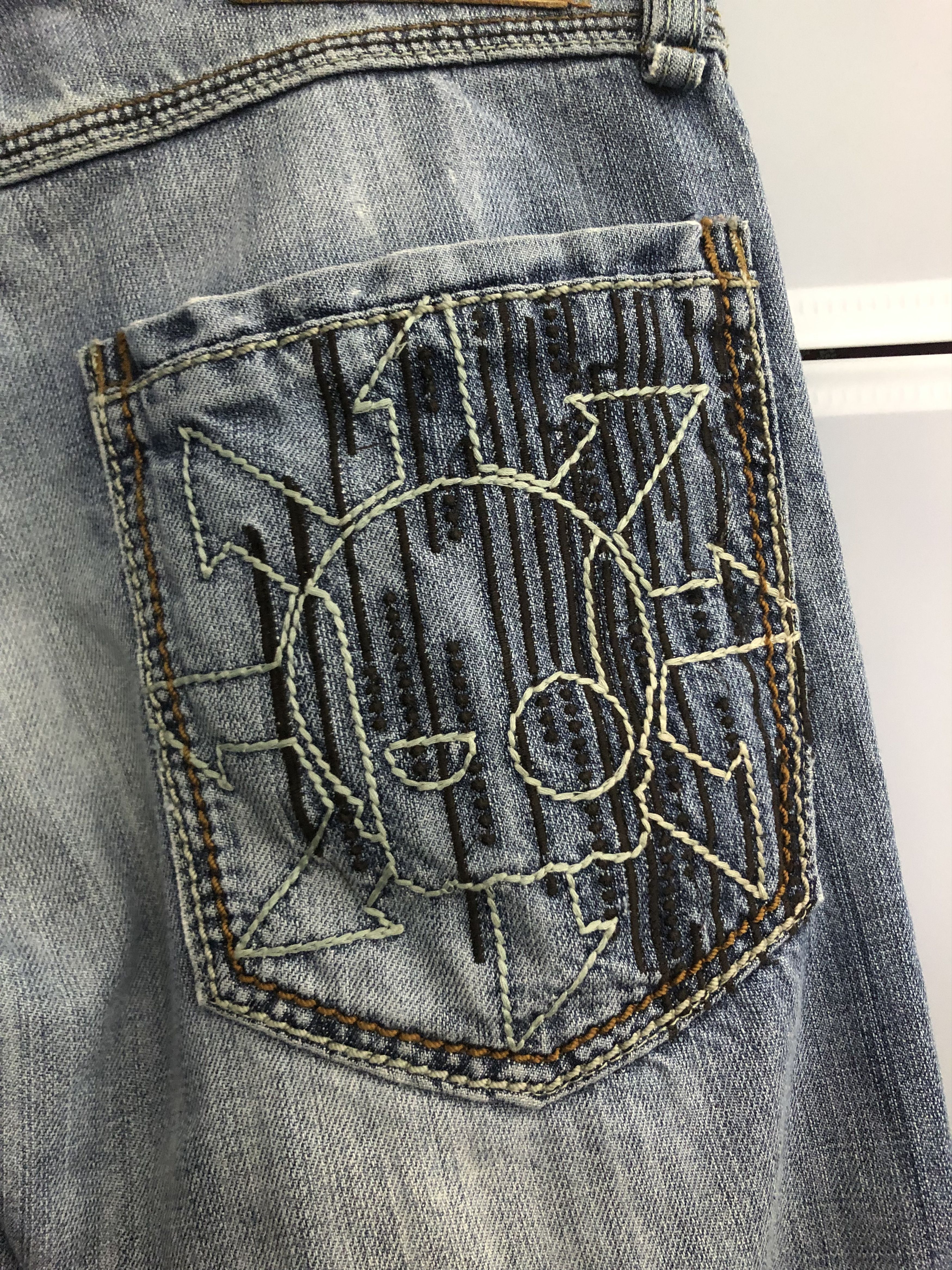 Japanese Brand Artful Dodger Denim Pants Size US 33 - 5 Thumbnail