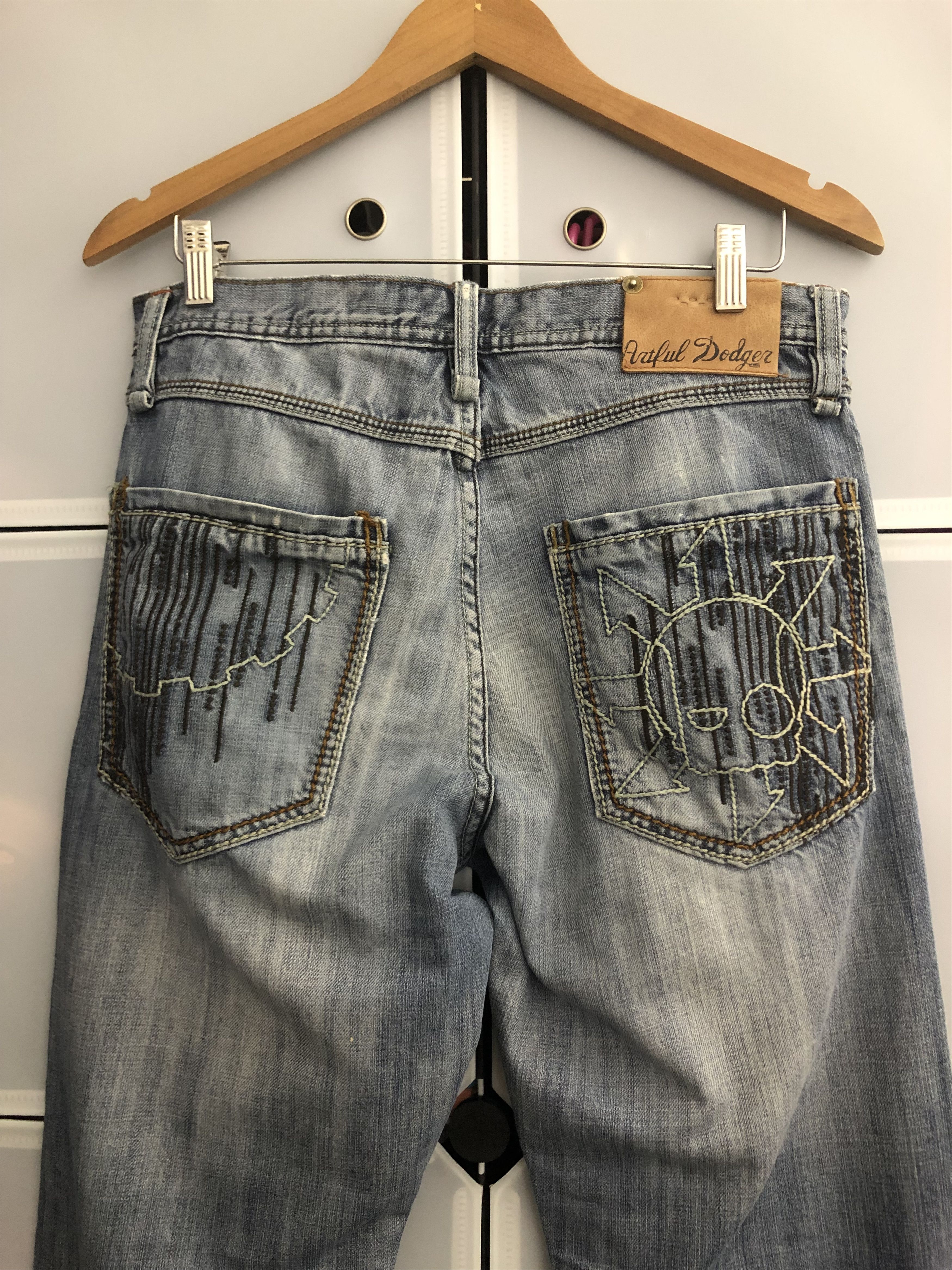 Japanese Brand Artful Dodger Denim Pants Size US 33 - 4 Thumbnail