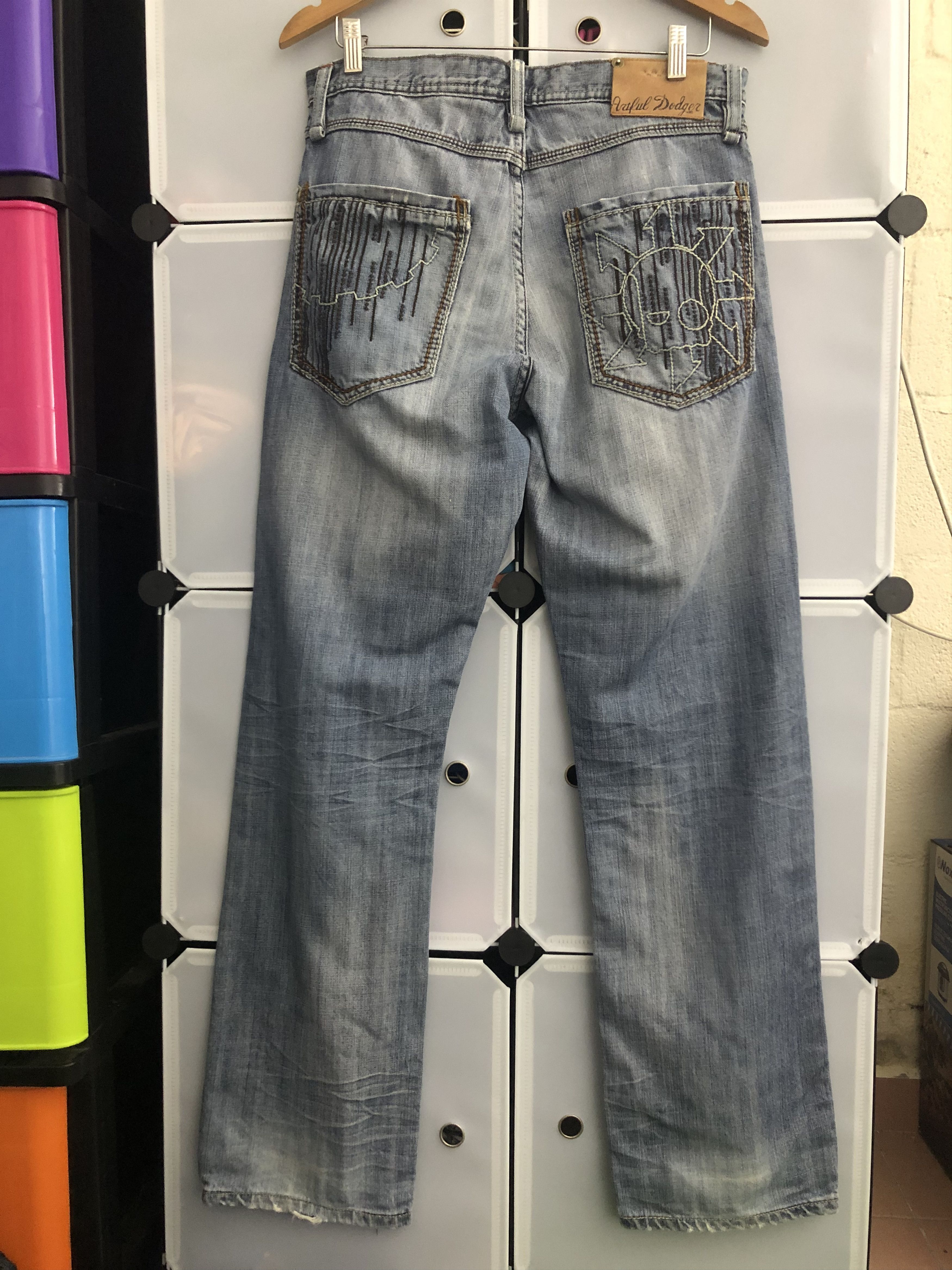 Japanese Brand Artful Dodger Denim Pants Size US 33 - 2 Thumbnail