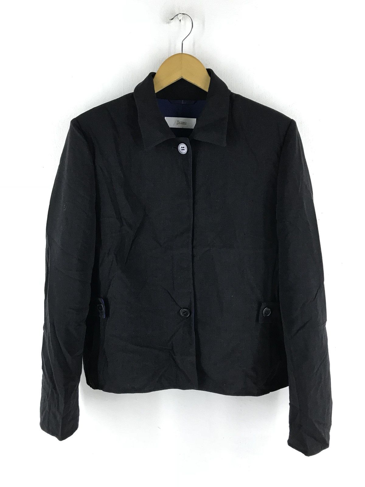 Herno 🔥 Herno Wool Blouson Jacket Made In Italy Size US S / EU 44-46 / 1 - 1 Thumbnail