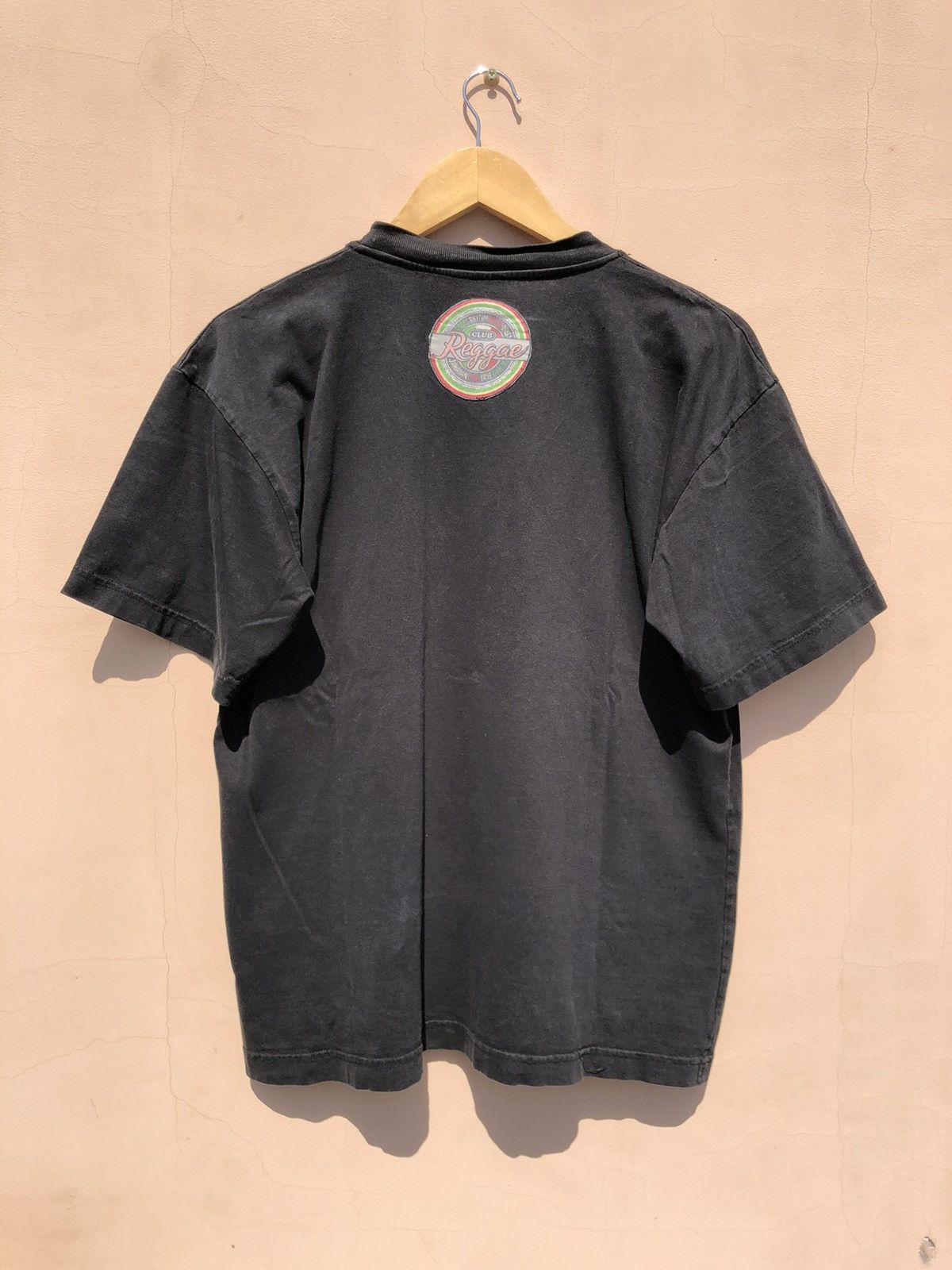Band Tees Vintage 90s Bob Marley Jamaica Rastamania Black Tee Size US M / EU 48-50 / 2 - 2 Thumbnail