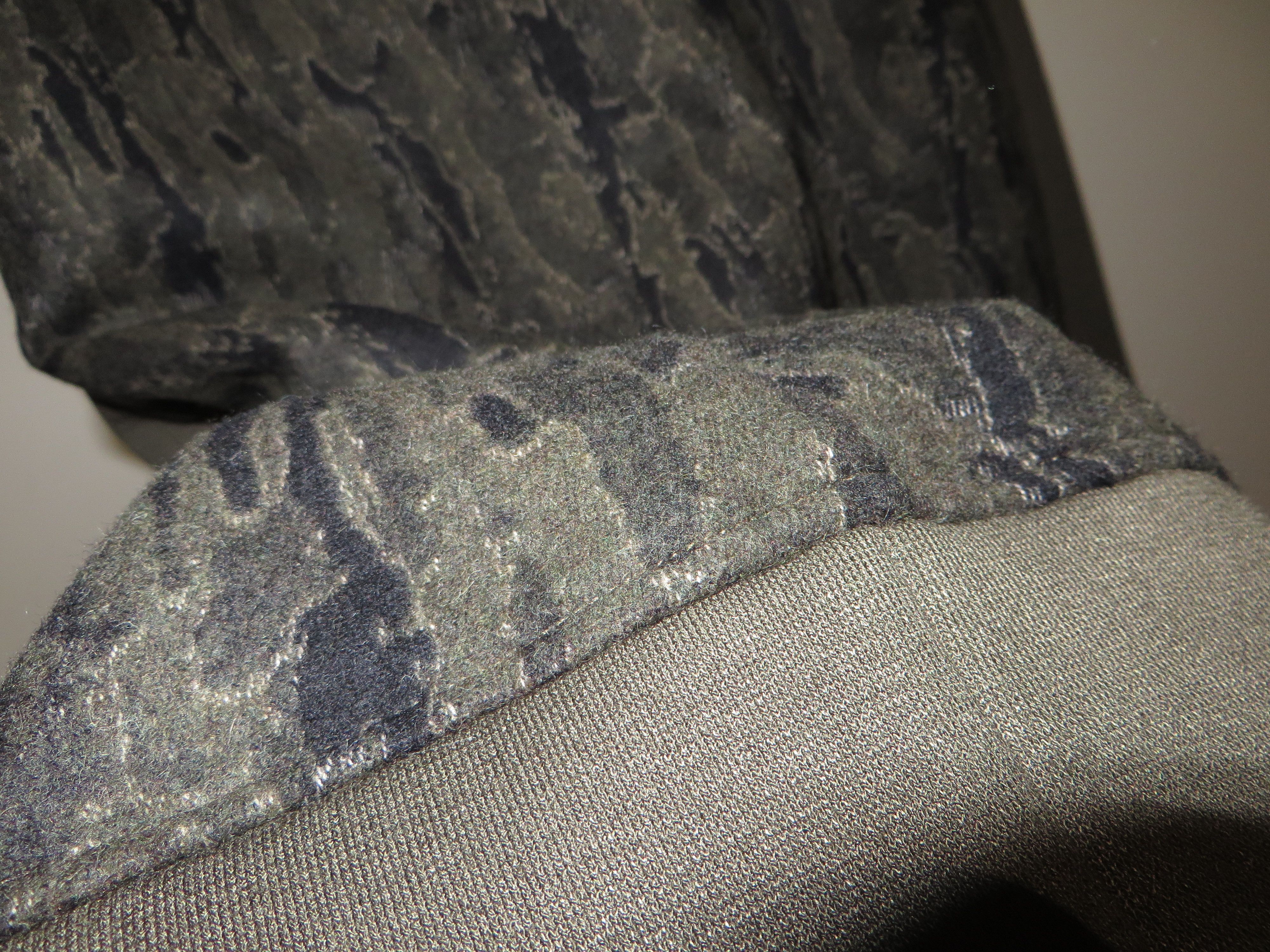 Neil Barrett Camouflage tweed and neoprene sweatshirt Size US XL / EU 56 / 4 - 10 Thumbnail