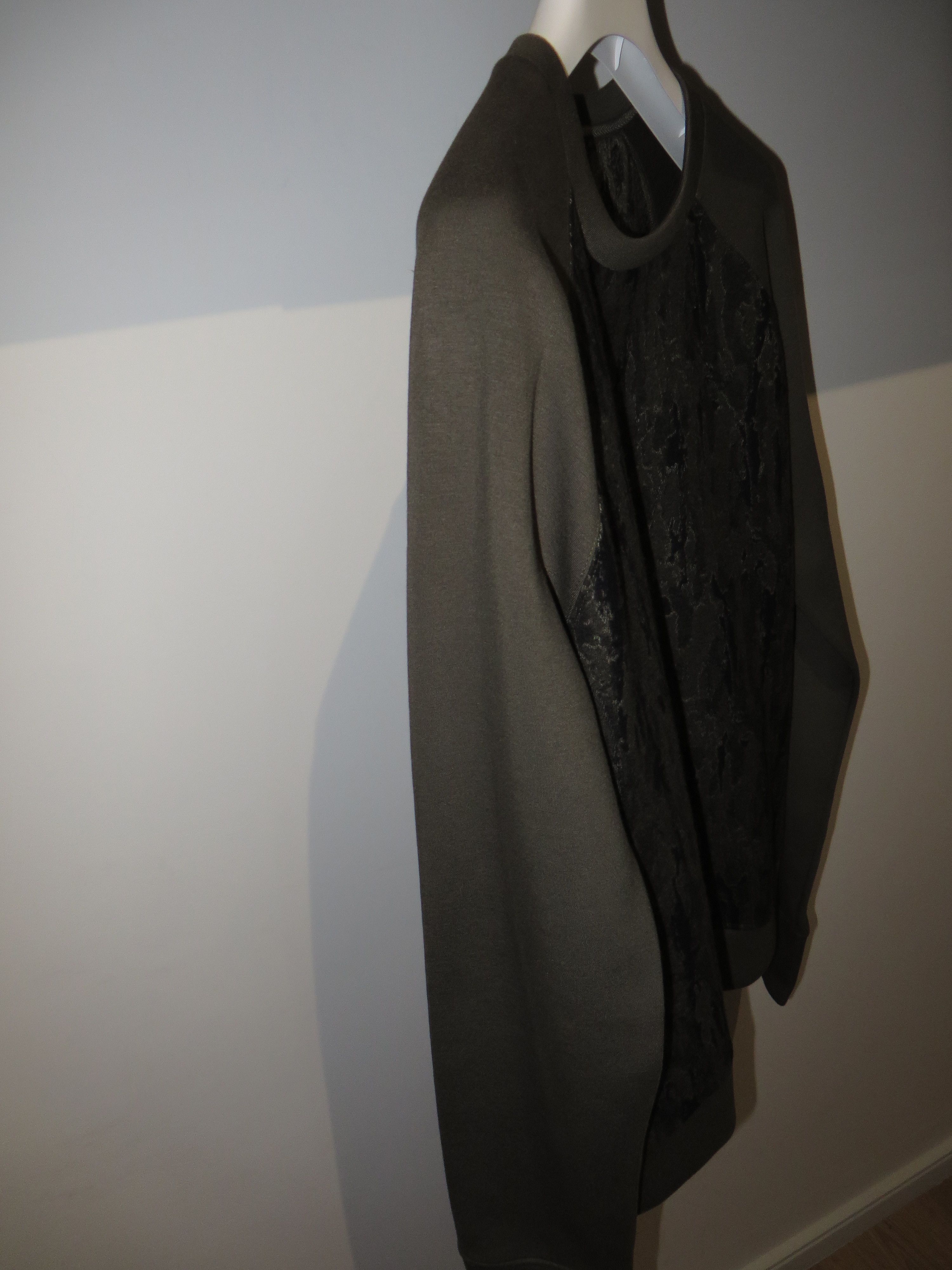 Neil Barrett Camouflage tweed and neoprene sweatshirt Size US XL / EU 56 / 4 - 7 Thumbnail