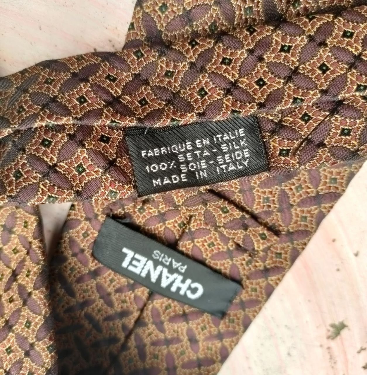 Chanel ❎ Chanel Tie Size ONE SIZE - 9 Thumbnail