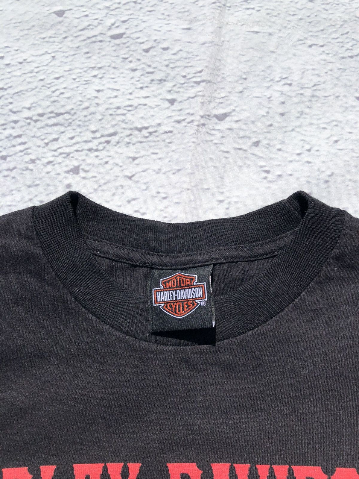 Harley Davidson Vintage 2018 Harley Davidson Skull Bones Black Tee Size US S / EU 44-46 / 1 - 8 Thumbnail