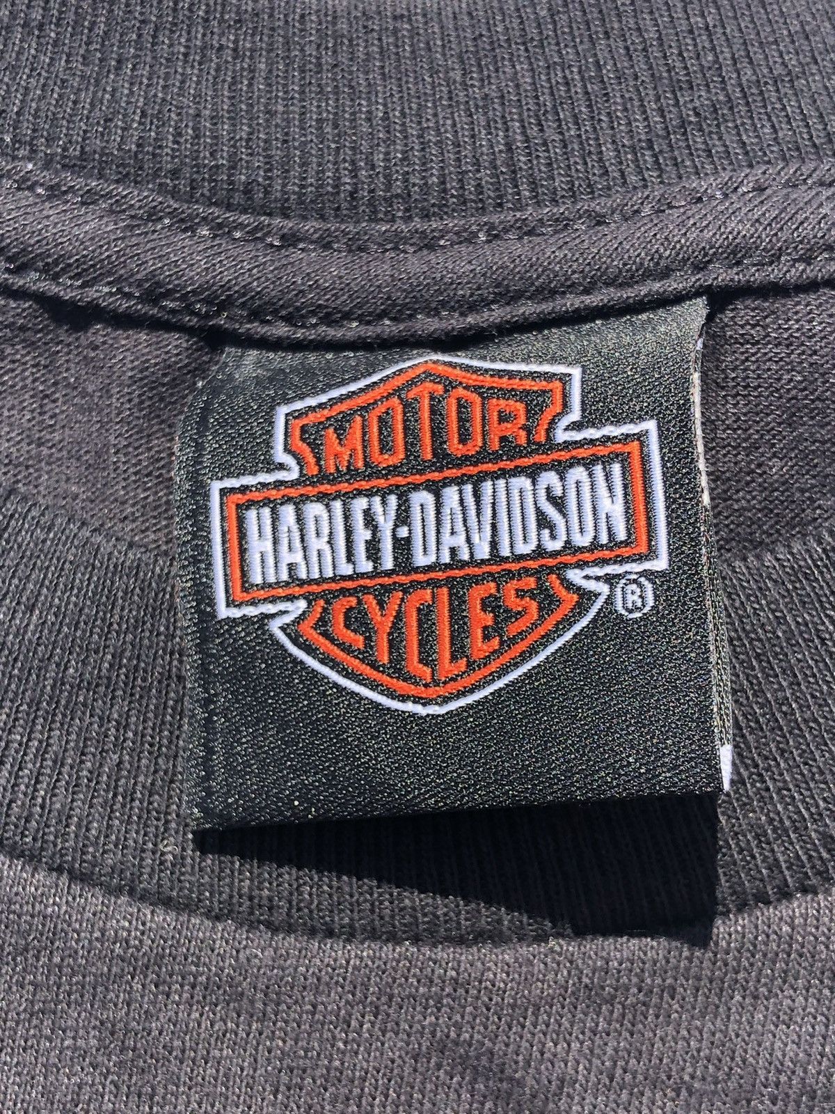 Harley Davidson Vintage 2018 Harley Davidson Skull Bones Black Tee Size US S / EU 44-46 / 1 - 9 Thumbnail