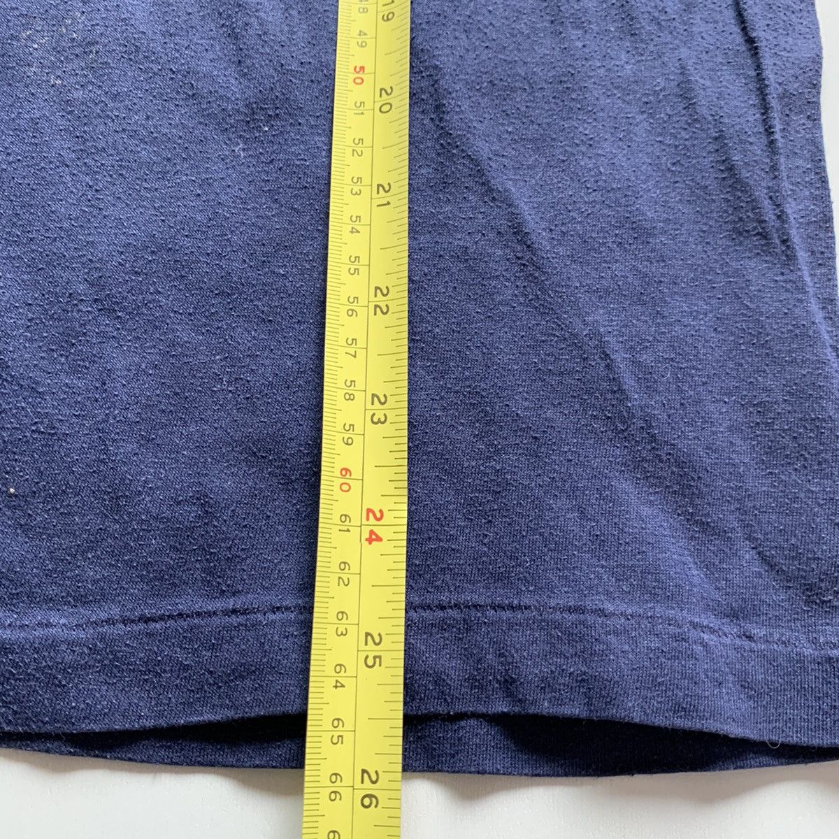 Nike Vintage 80s Nike Swoosh Graphic t shirt faded Navy Size US XS / EU 42 / 0 - 6 Thumbnail