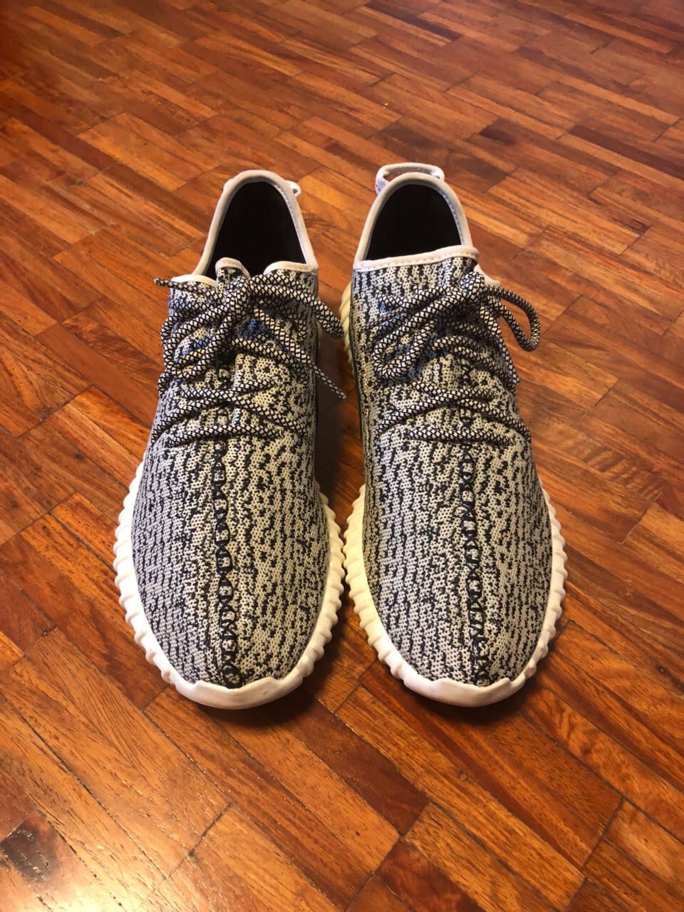 Yeezy Boost 350 Turtle Dove Low Top Sneakers
