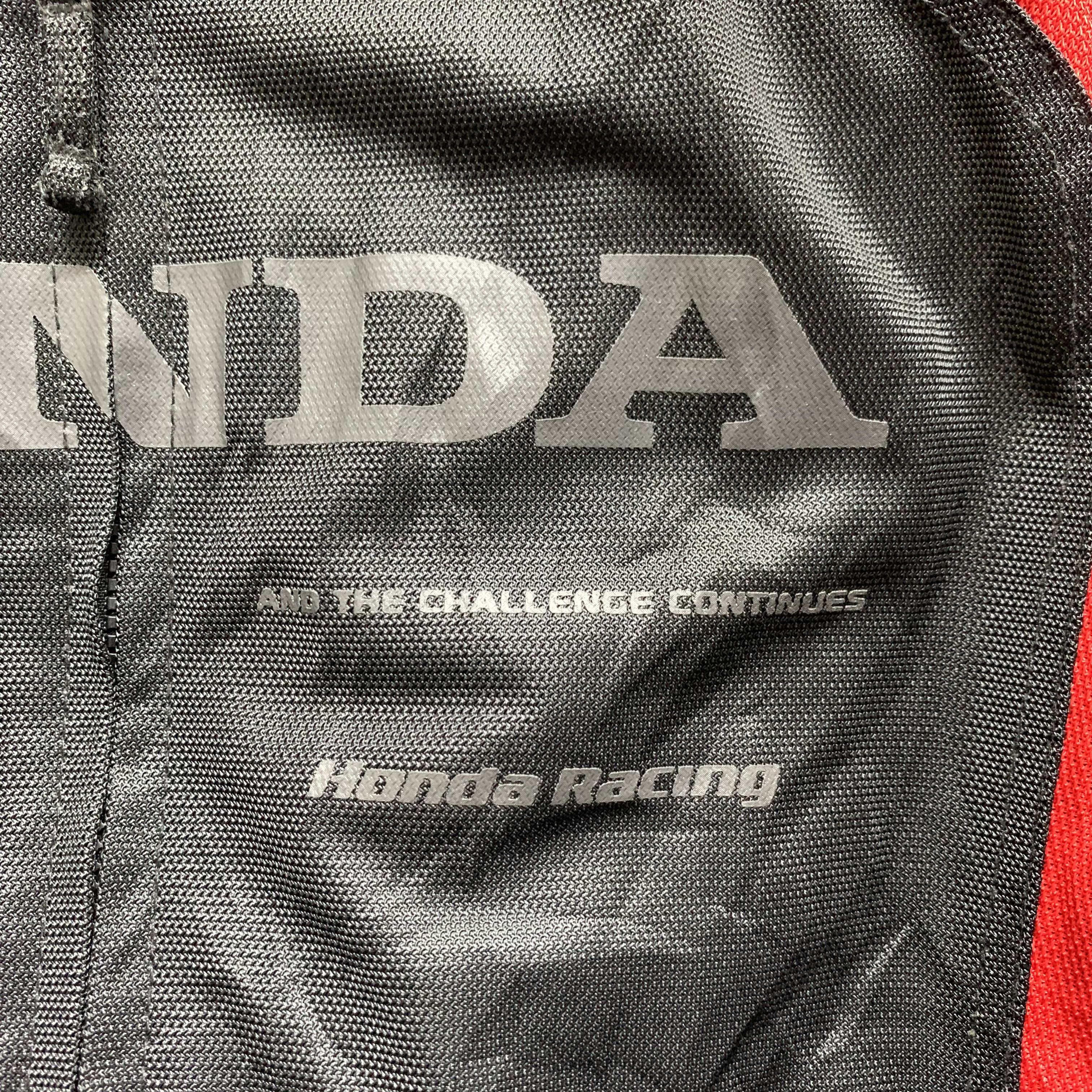Honda Honda Racing Jacket Superbike Motorcylce Jacket #4132-143 Size US L / EU 52-54 / 3 - 4 Thumbnail