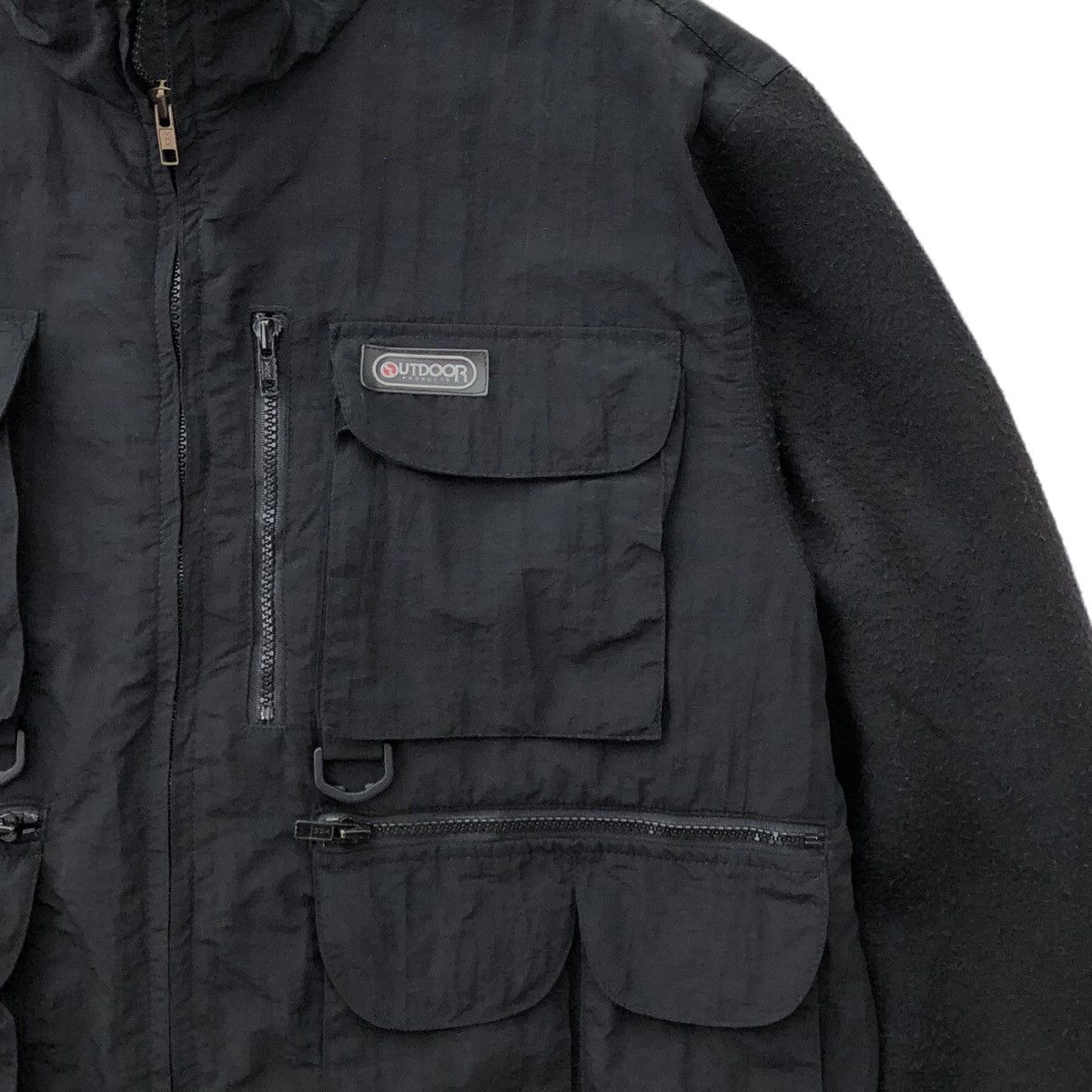 Japanese Brand 🔥Outdoor Cargo Utility Pocket Bomber Jacket Size US L / EU 52-54 / 3 - 5 Thumbnail