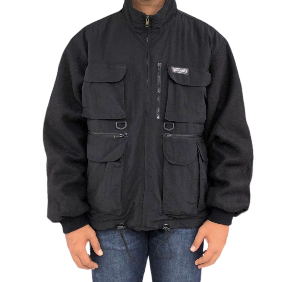 Japanese Brand 🔥Outdoor Cargo Utility Pocket Bomber Jacket Size US L / EU 52-54 / 3 - 2 Thumbnail