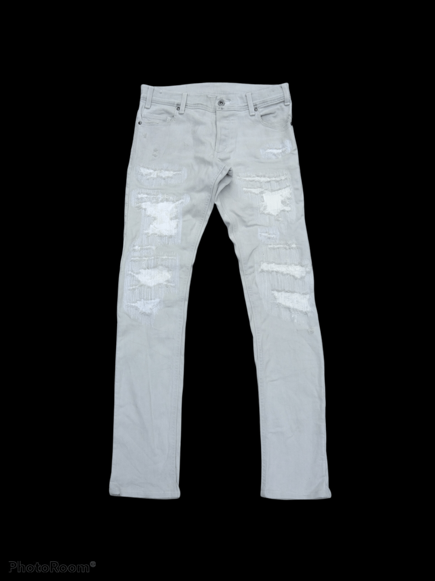 Japanese Brand × Seditionaries DiSTRESSED BORO SKINNY MADE IN JAPAN 5351 POUR LESS HOMMES Size US 30 / EU 46 - 1 Thumbnail