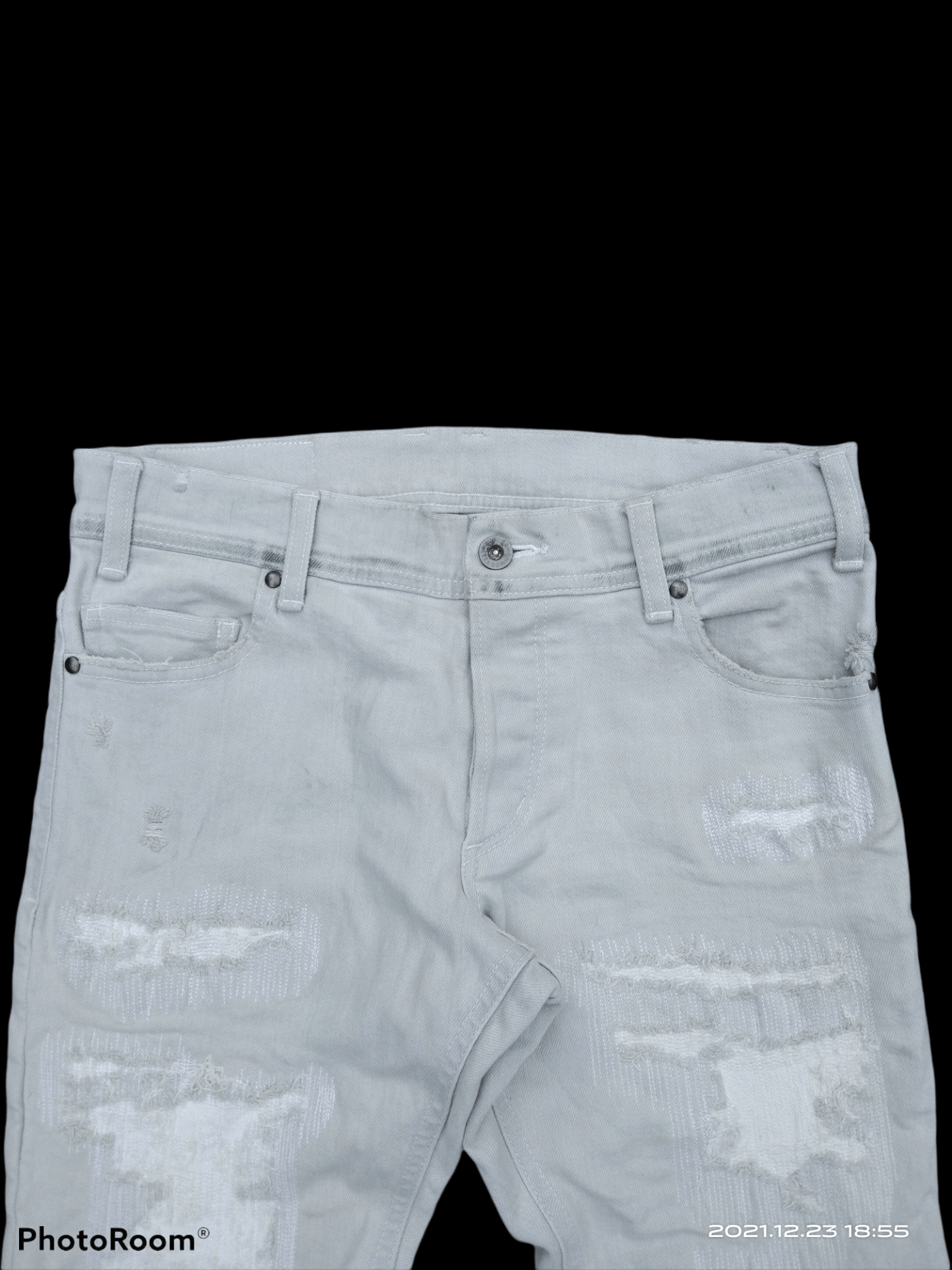 Japanese Brand × Seditionaries DiSTRESSED BORO SKINNY MADE IN JAPAN 5351 POUR LESS HOMMES Size US 30 / EU 46 - 3 Thumbnail