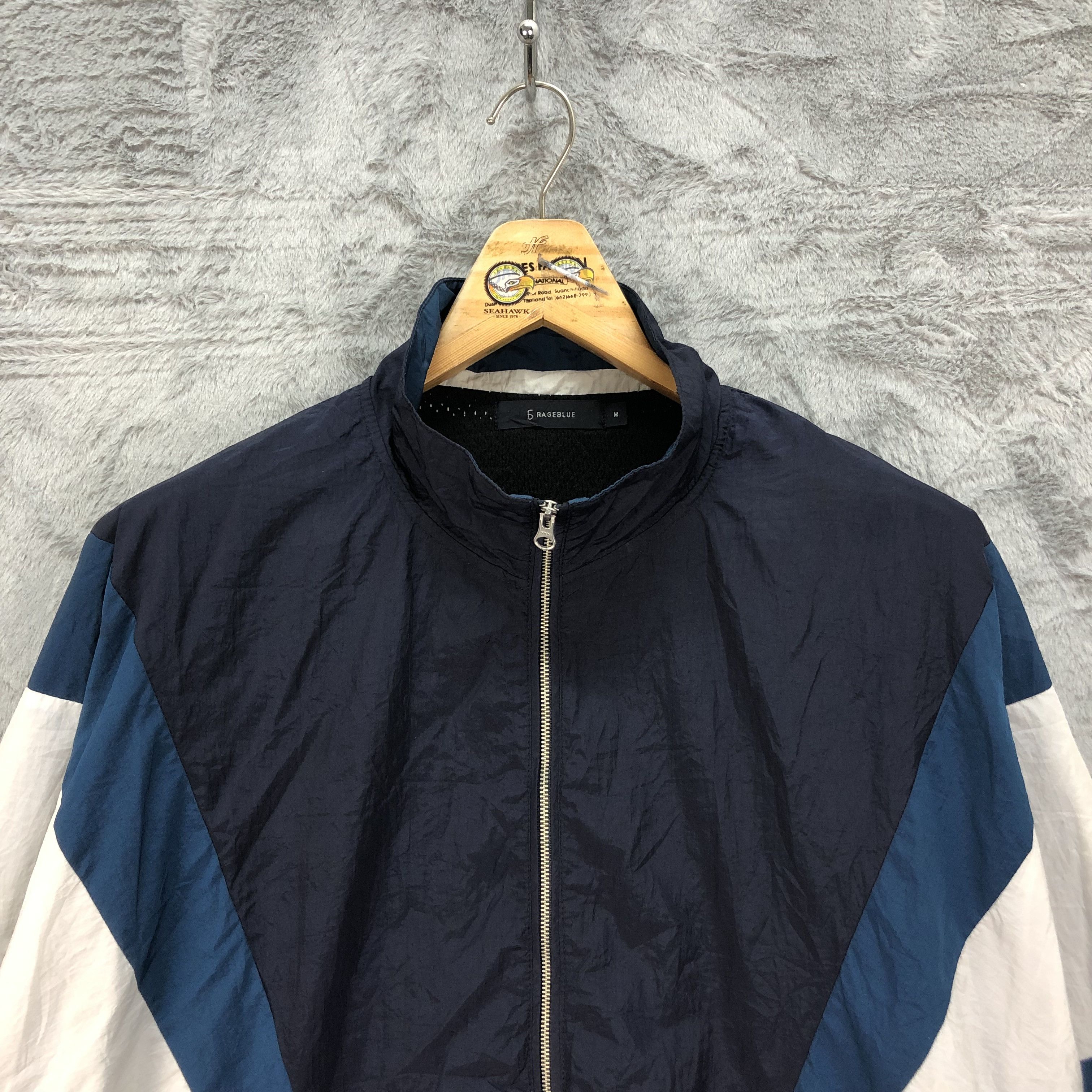 RAGEBLUE Rageblue Colorblock Windbreaker / Light Jacket #4642-161 Size US M / EU 48-50 / 2 - 2 Thumbnail