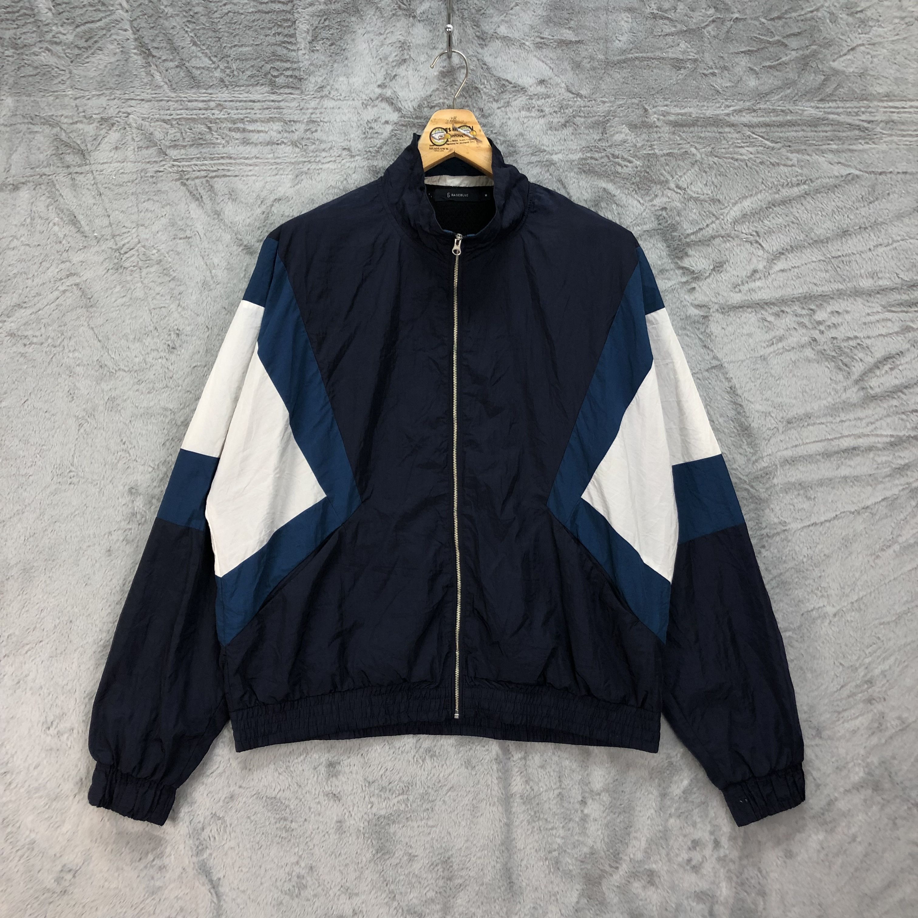 RAGEBLUE Rageblue Colorblock Windbreaker / Light Jacket #4642-161 Size US M / EU 48-50 / 2 - 1 Thumbnail