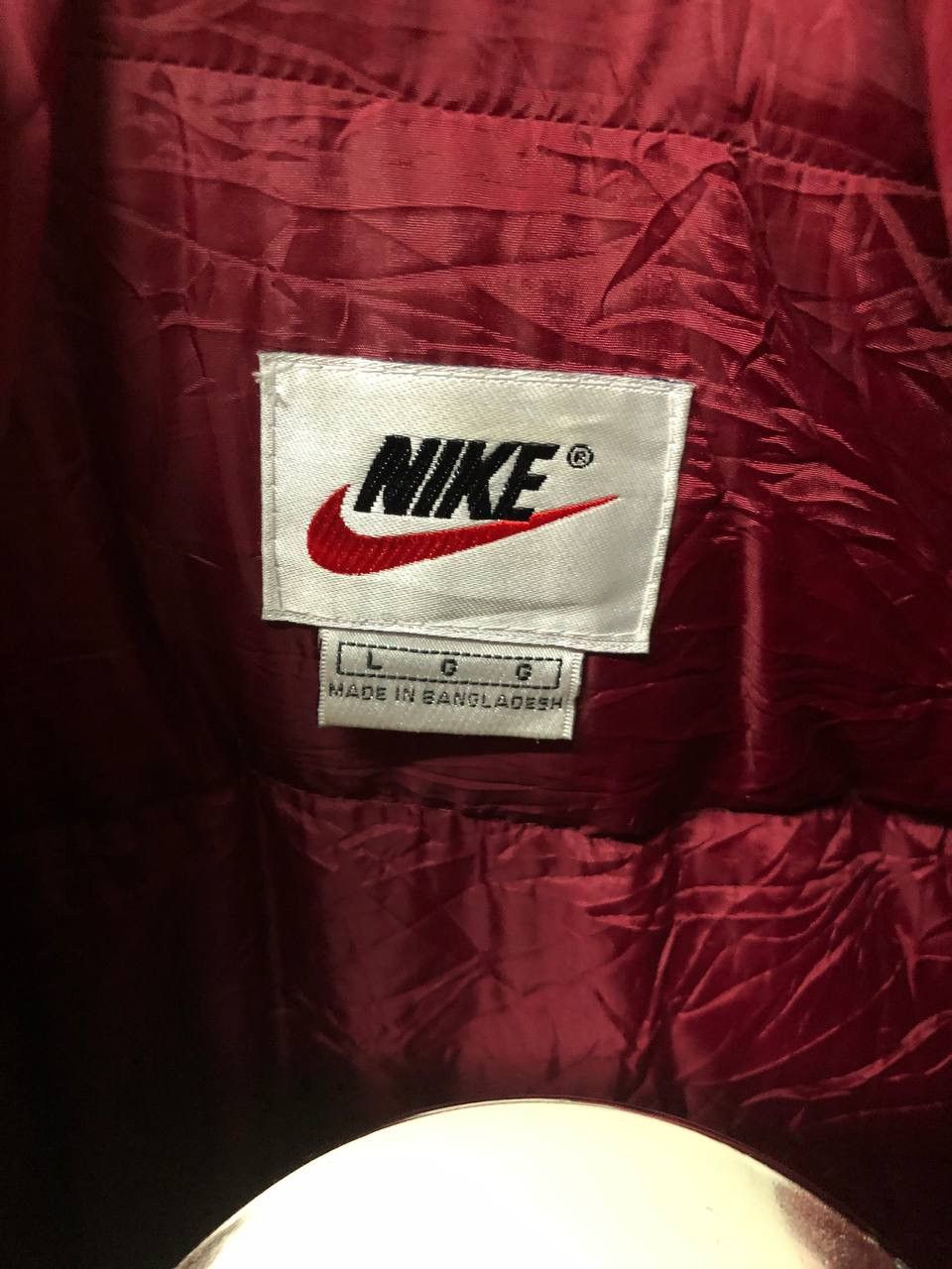 Nike × Vintage Vintage Nike Puffer Big Size Size US L / EU 52-54 / 3 - 8 Thumbnail