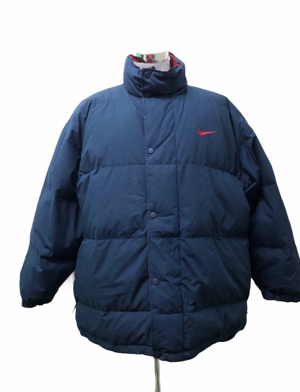 Nike × Vintage Vintage Nike Puffer Big Size Size US L / EU 52-54 / 3 - 1 Thumbnail