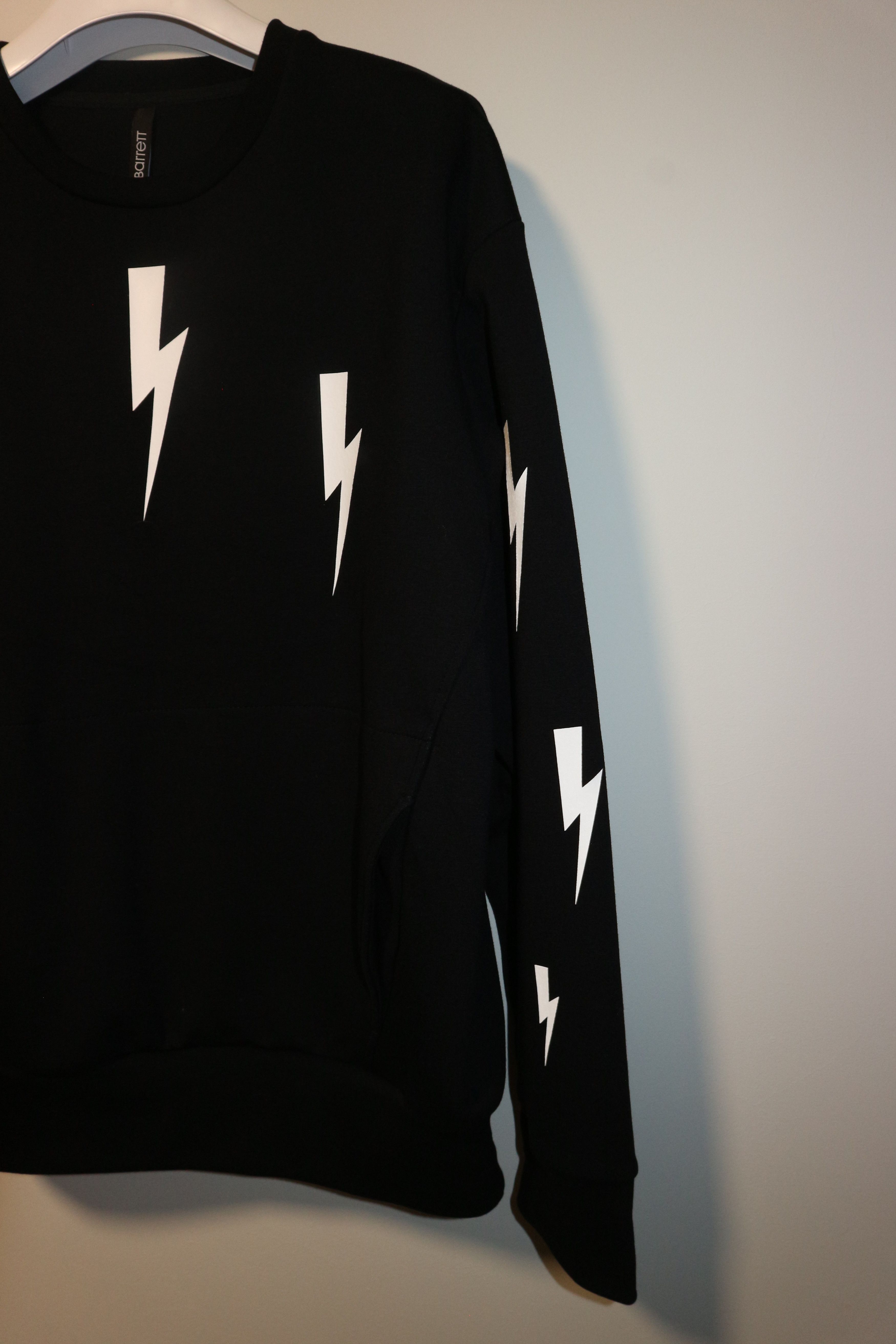 Neil Barrett Halo bolt print neoprene sweatshirt Size US M / EU 48-50 / 2 - 3 Thumbnail