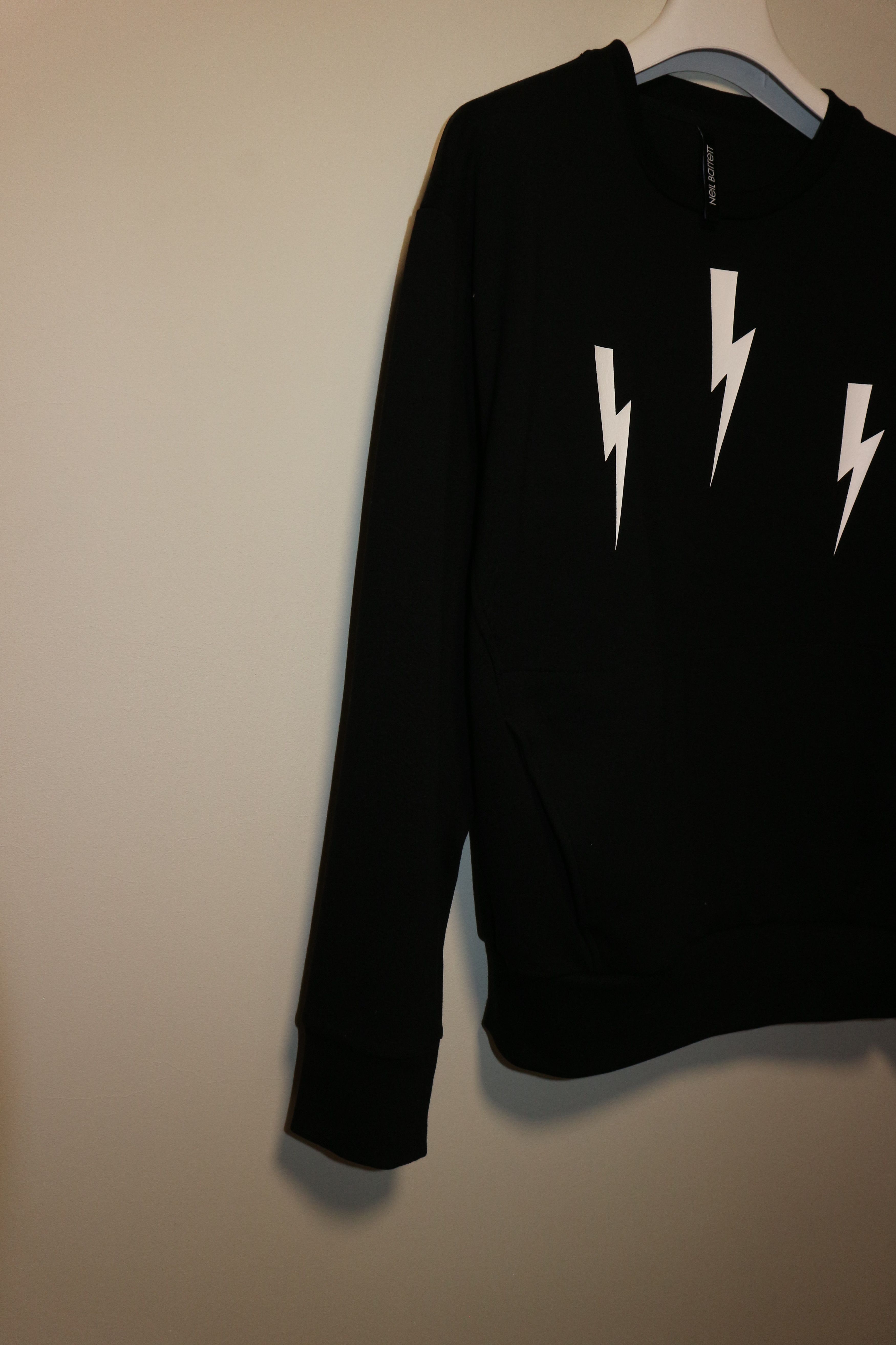 Neil Barrett Halo bolt print neoprene sweatshirt Size US M / EU 48-50 / 2 - 6 Thumbnail