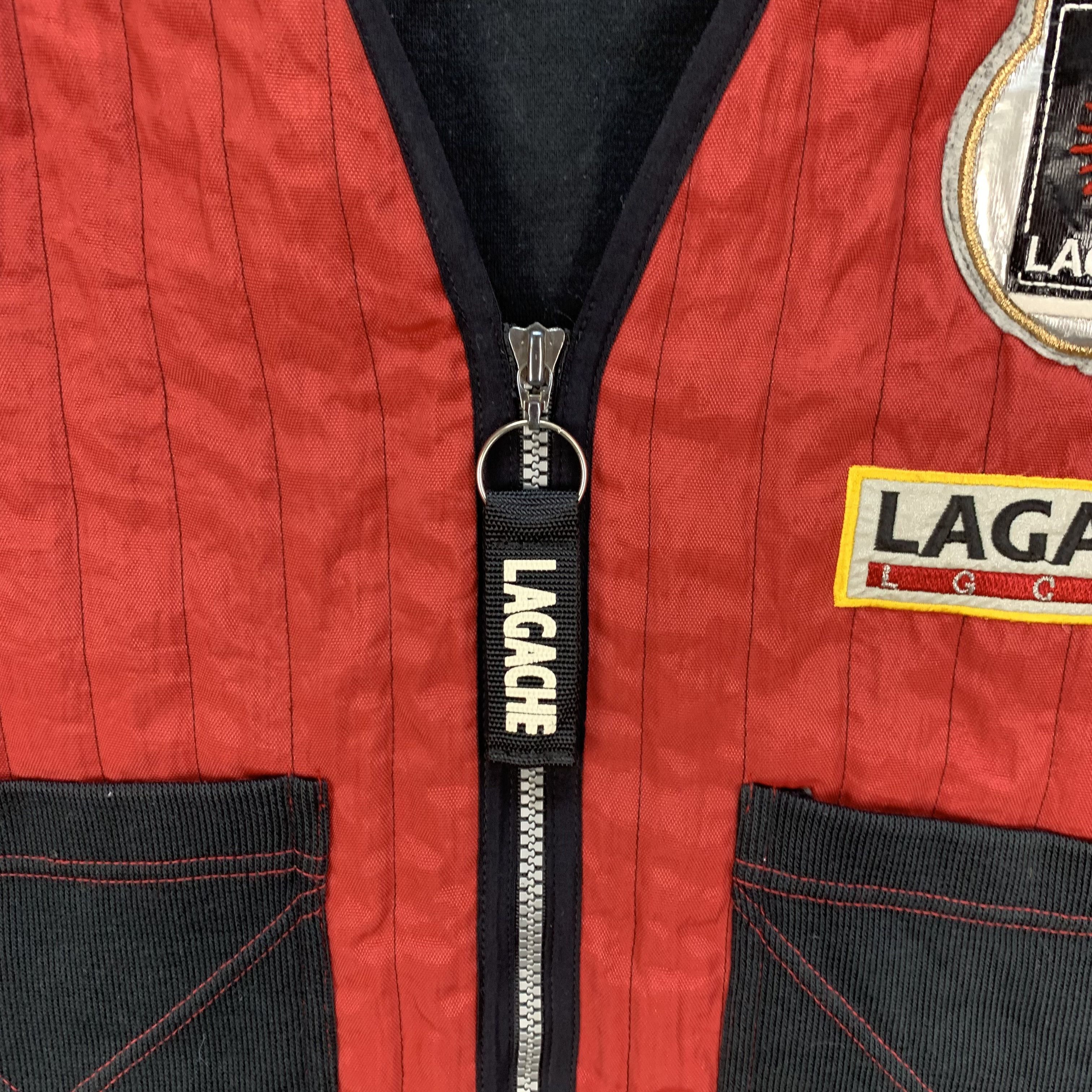 Japanese Brand Lagache Boy Made in Japan Back Big Logo Vest #4397-152 Size US M / EU 48-50 / 2 - 8 Thumbnail