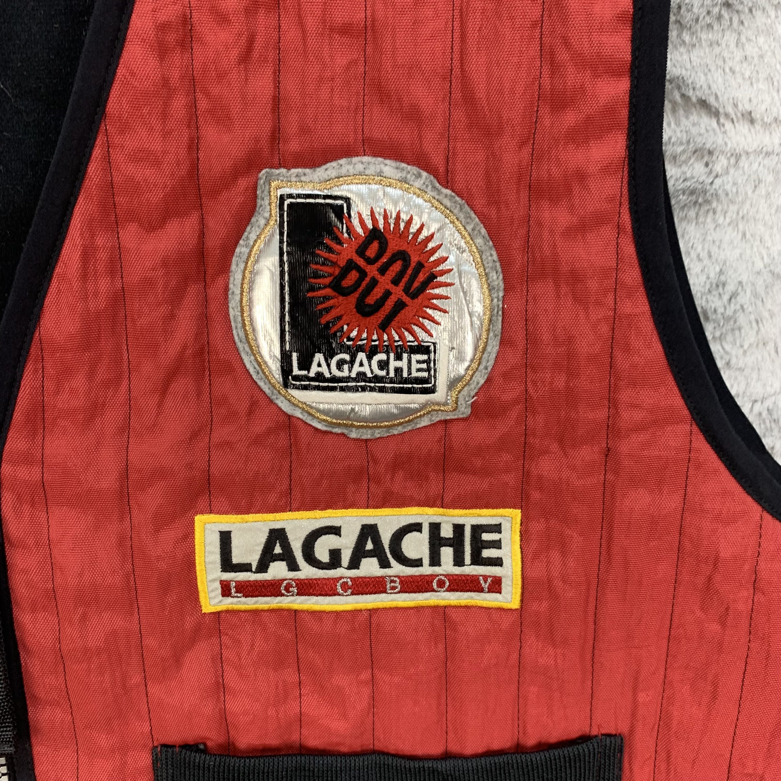 Japanese Brand Lagache Boy Made in Japan Back Big Logo Vest #4397-152 Size US M / EU 48-50 / 2 - 7 Thumbnail