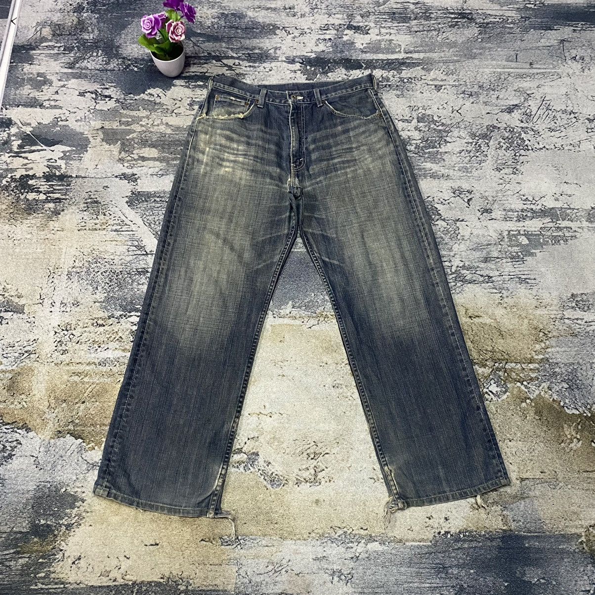 Levi's Vintage Levis 504 Y2k Japanese Distressed Denim Jeans Size US 32 / EU 48 - 1 Thumbnail