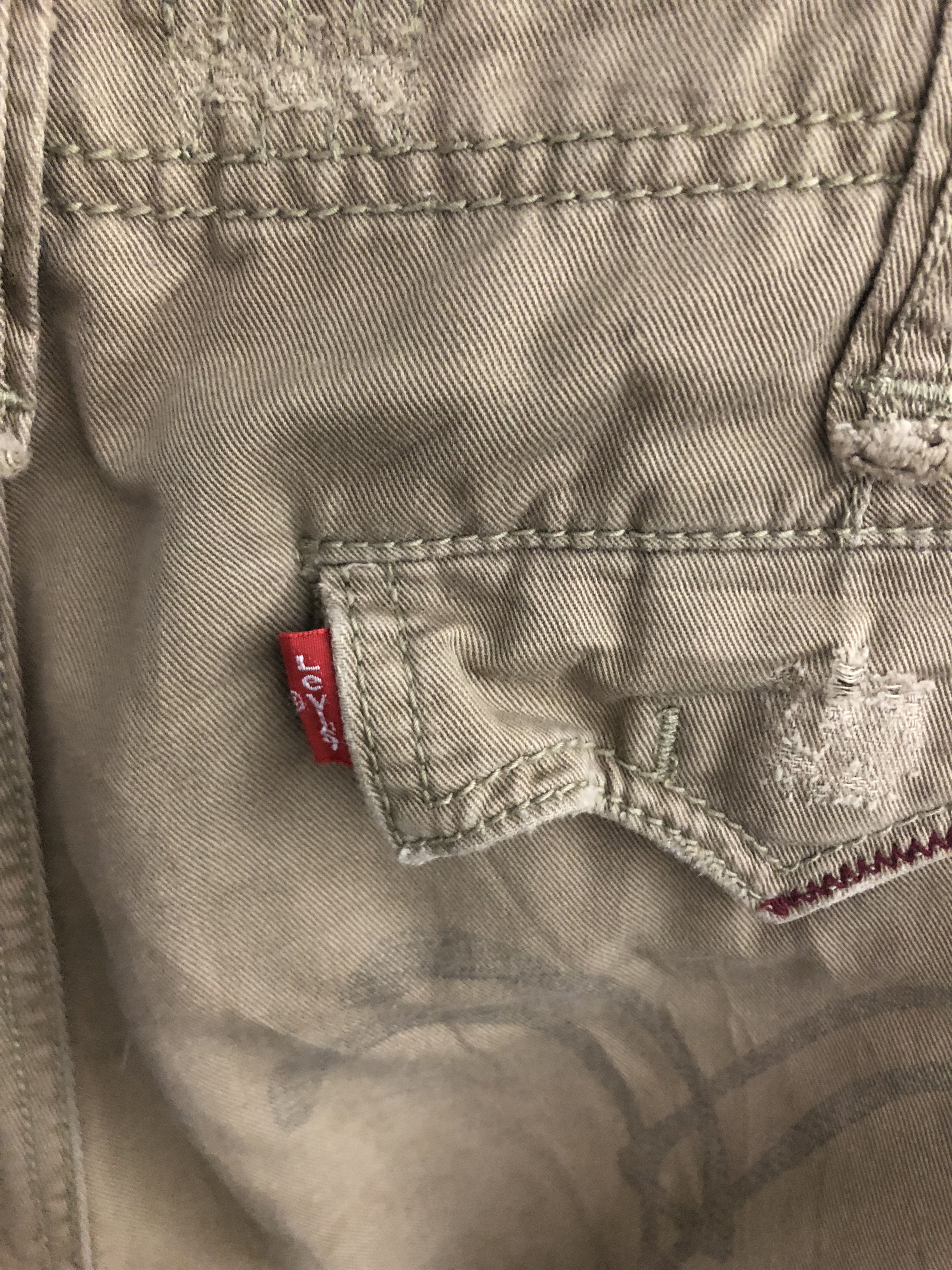 Levi's × Vintage Vintage Levis Cargo Pants Bondage Style Size US 33 - 5 Thumbnail