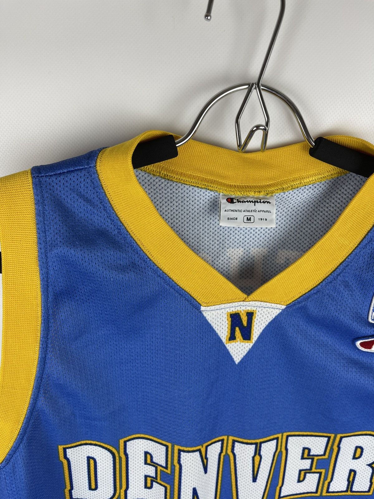 Champion Champion Vintage 90s Denver Nuggets #15 Carmelo Anthony jrs Size US M / EU 48-50 / 2 - 5 Thumbnail