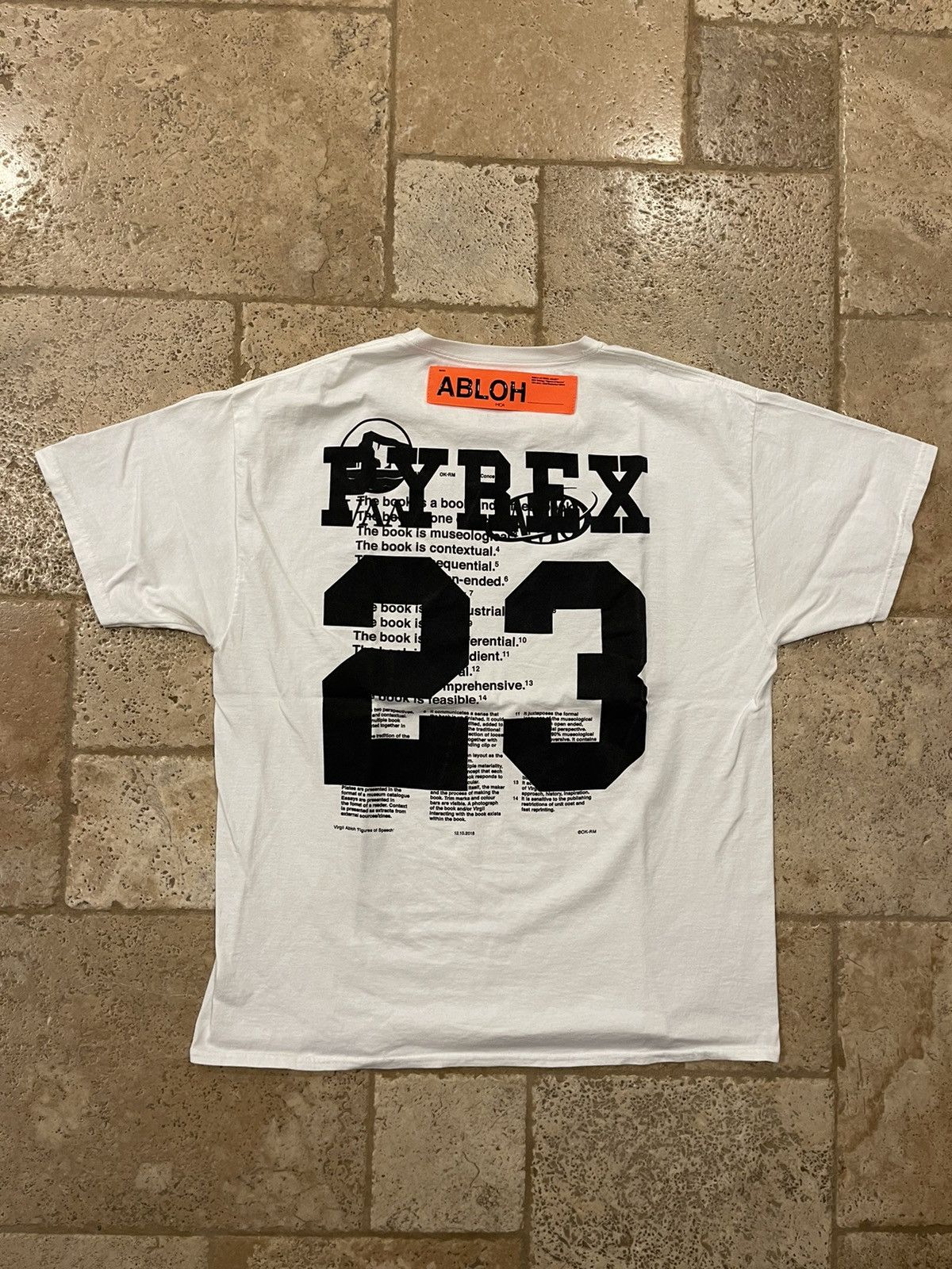 Champion Virgil Abloh x Pyrex Vision MCA Figures of Speech Champion T |  Grailed