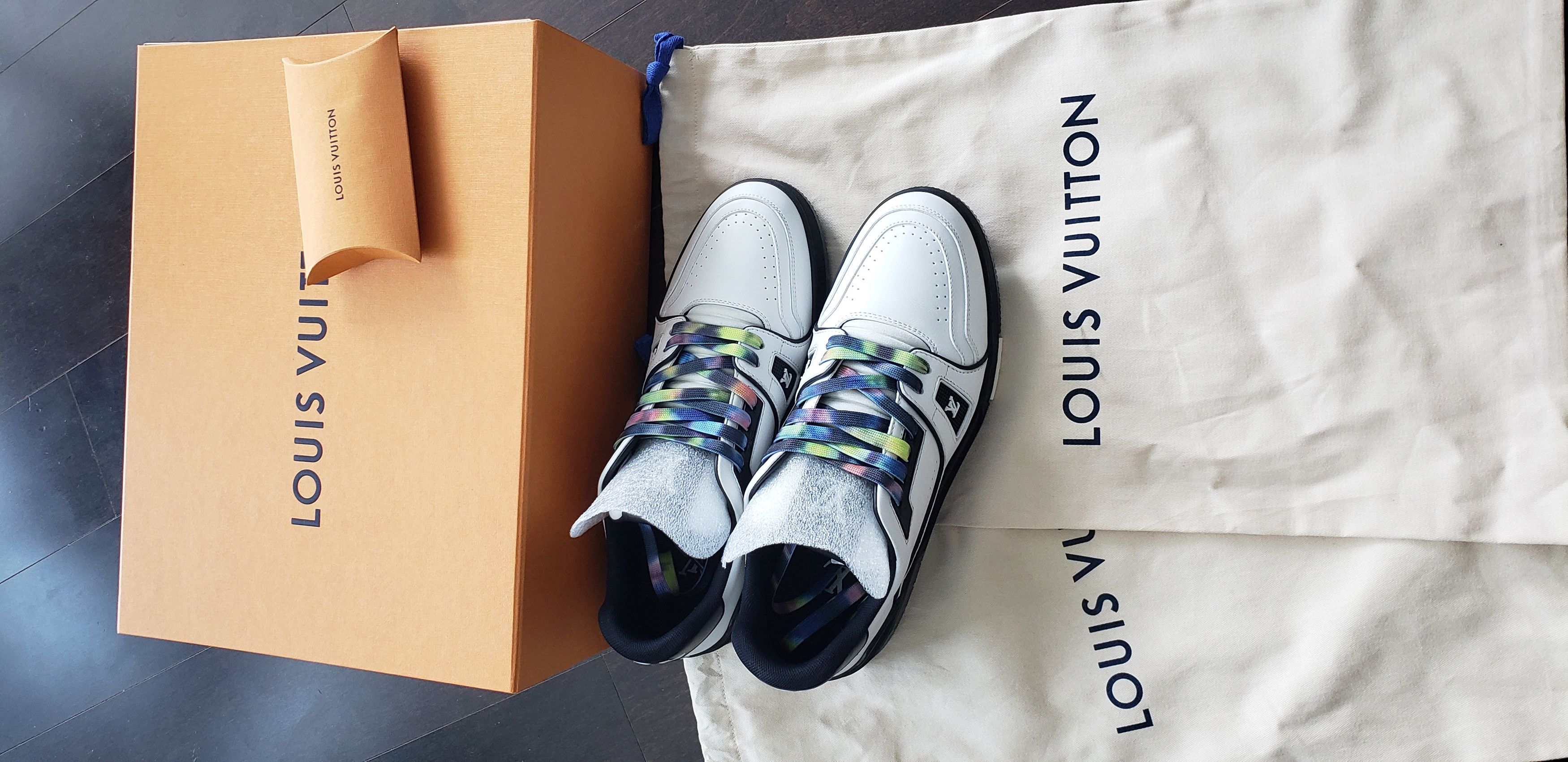 Louis Vuitton Brand NEW LV Trainer size LV 7.5 (US 8.5- 9) Size US 9 / EU 42 - 2 Thumbnail