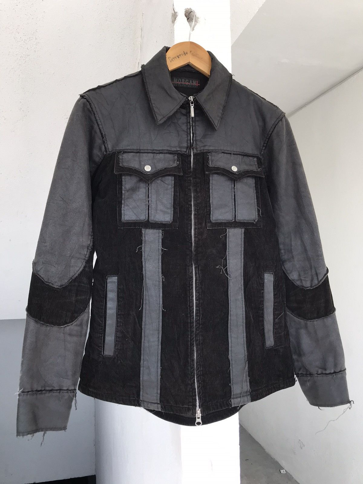 20471120 Rare Vintage Morgan Homme jacket A4 Size US S / EU 44-46 / 1 - 3 Thumbnail