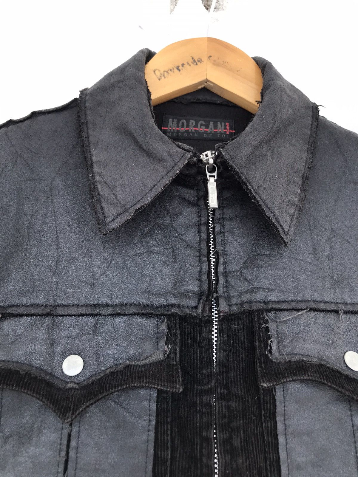 20471120 Rare Vintage Morgan Homme jacket A4 Size US S / EU 44-46 / 1 - 12 Thumbnail