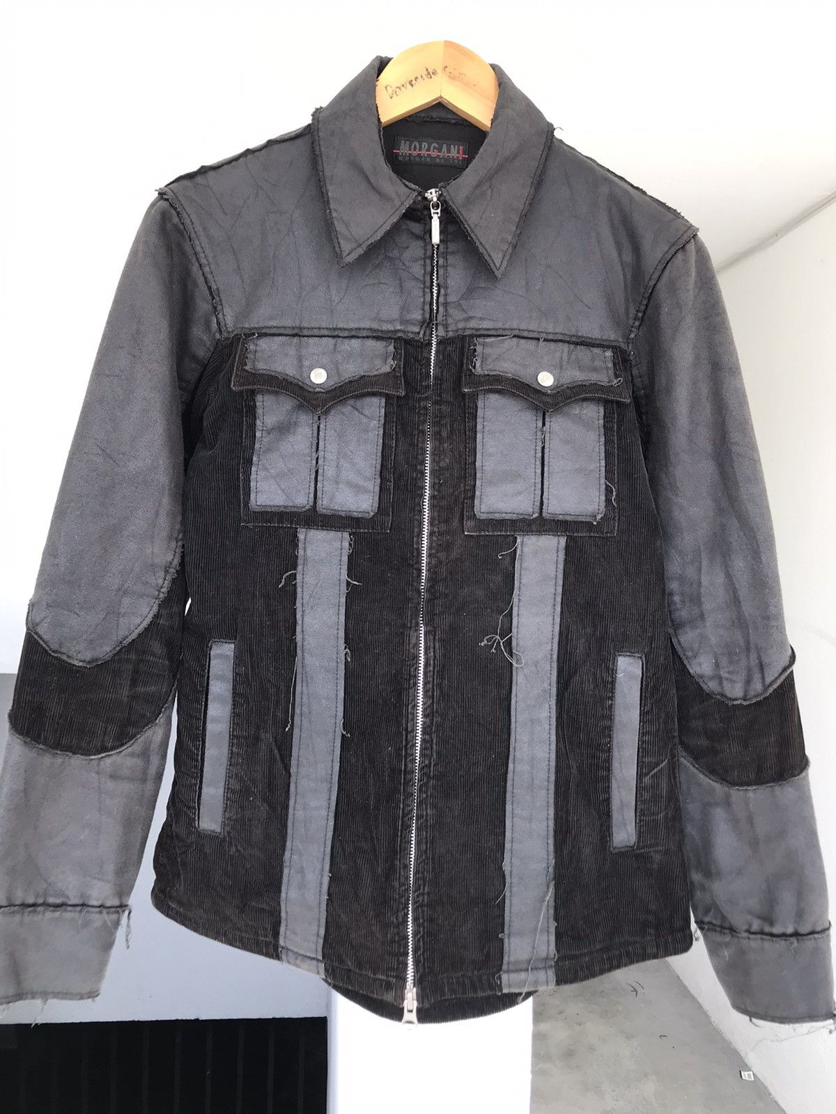 20471120 Rare Vintage Morgan Homme jacket A4 Size US S / EU 44-46 / 1 - 8 Thumbnail