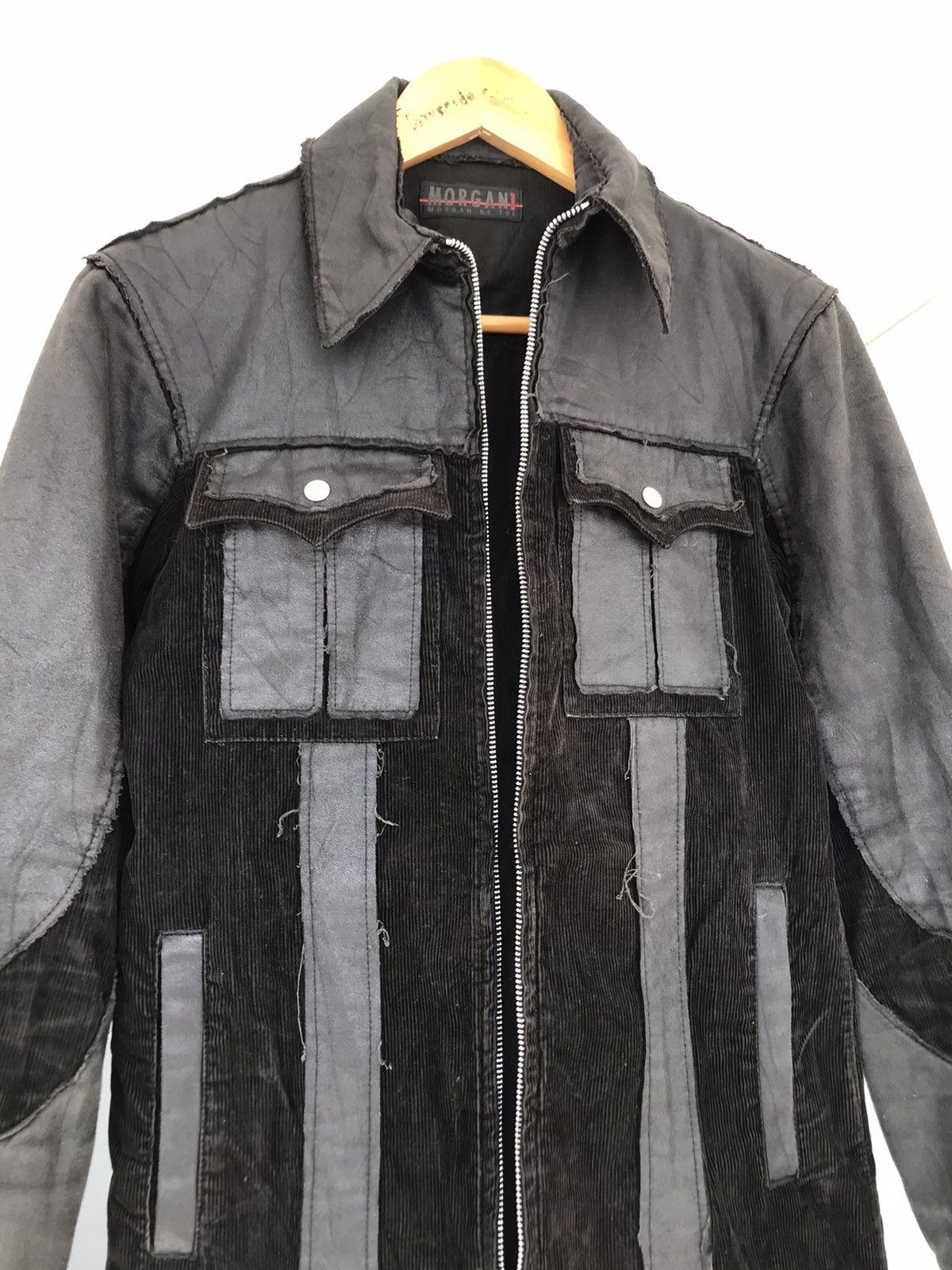 20471120 Rare Vintage Morgan Homme jacket A4 Size US S / EU 44-46 / 1 - 14 Thumbnail