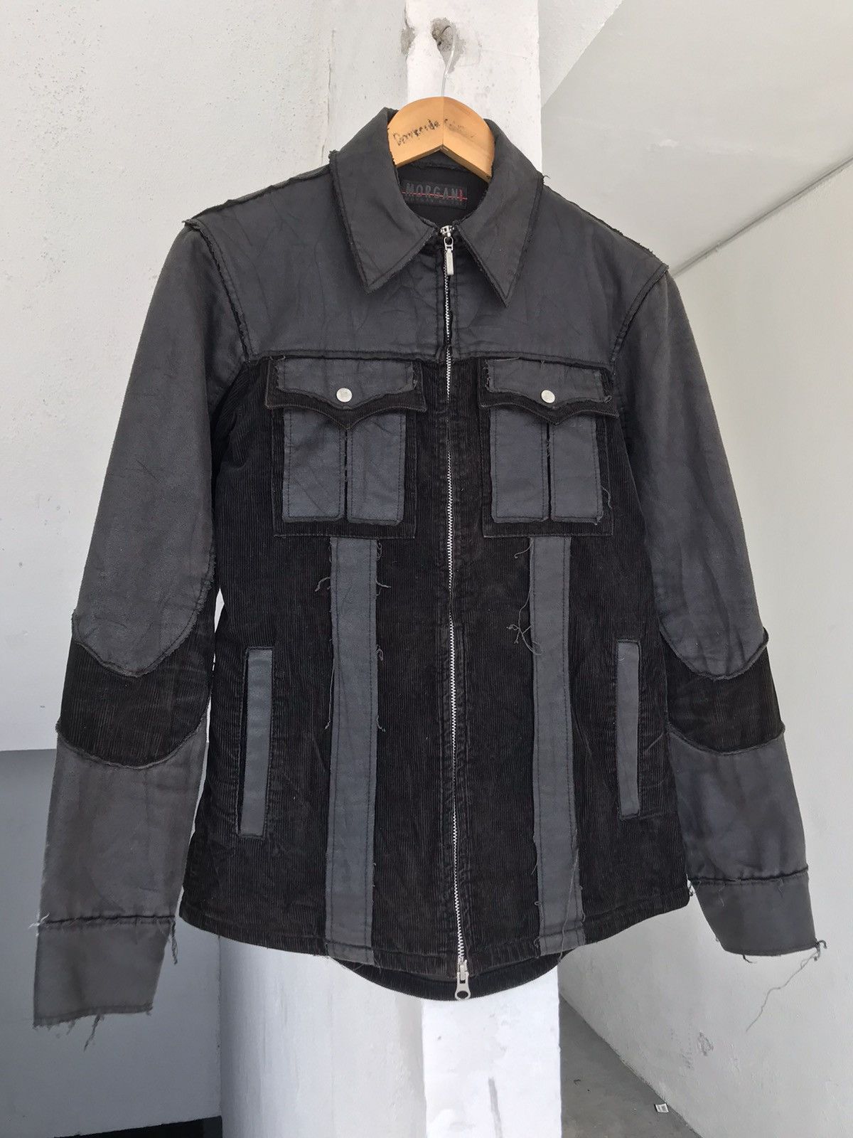 20471120 Rare Vintage Morgan Homme jacket A4 Size US S / EU 44-46 / 1 - 4 Thumbnail