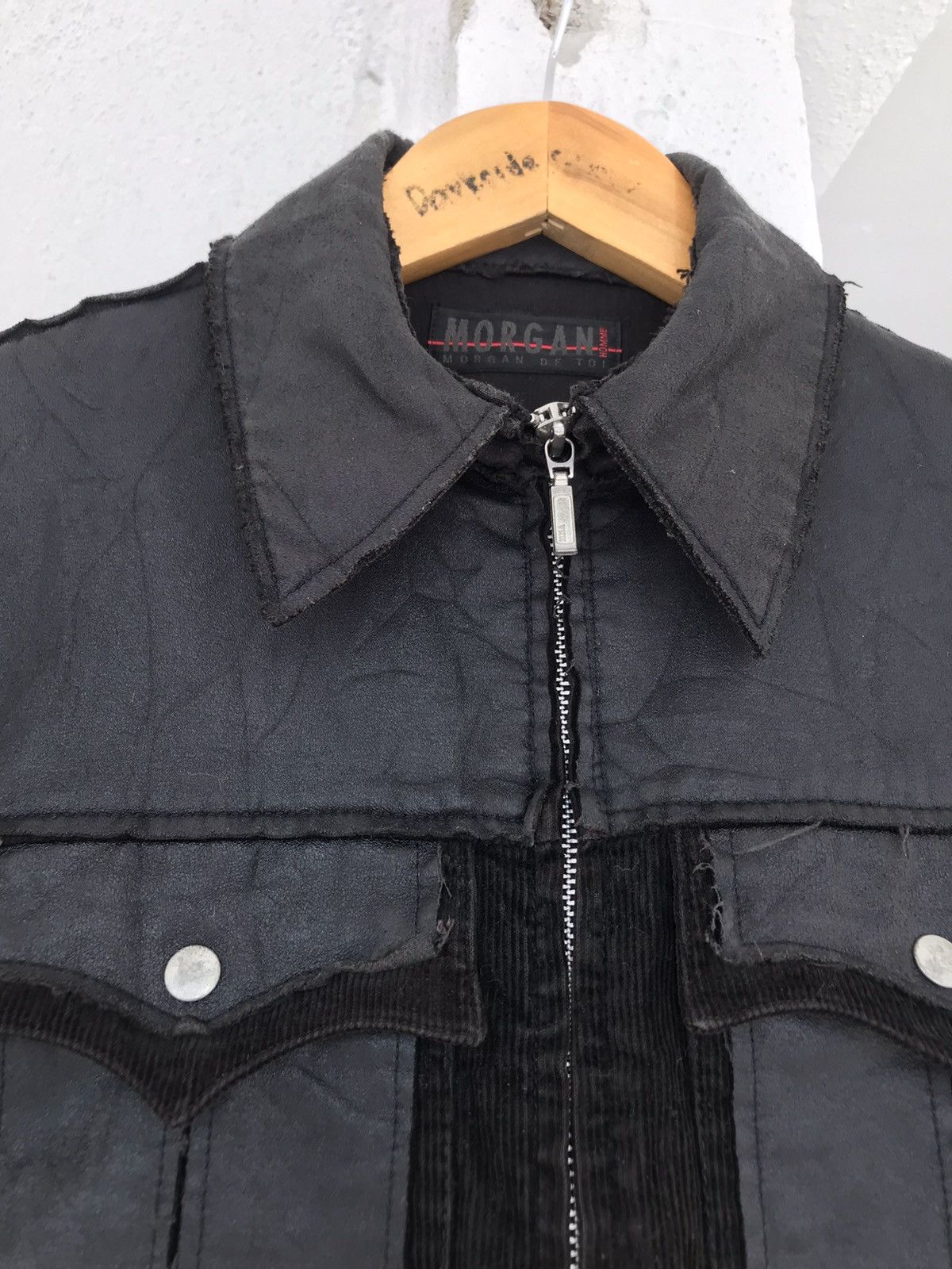 20471120 Rare Vintage Morgan Homme jacket A4 Size US S / EU 44-46 / 1 - 13 Thumbnail
