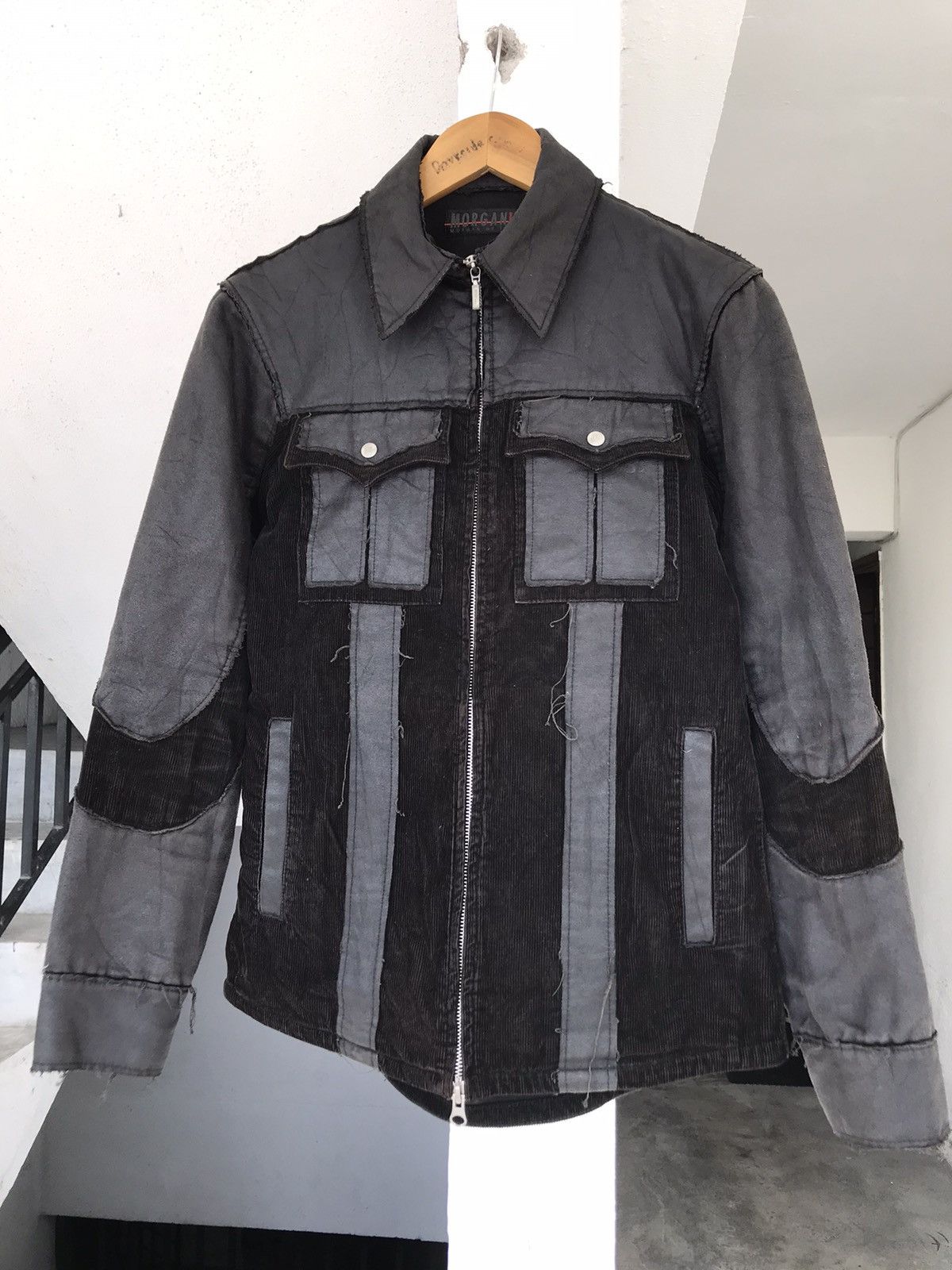 20471120 Rare Vintage Morgan Homme jacket A4 Size US S / EU 44-46 / 1 - 5 Thumbnail