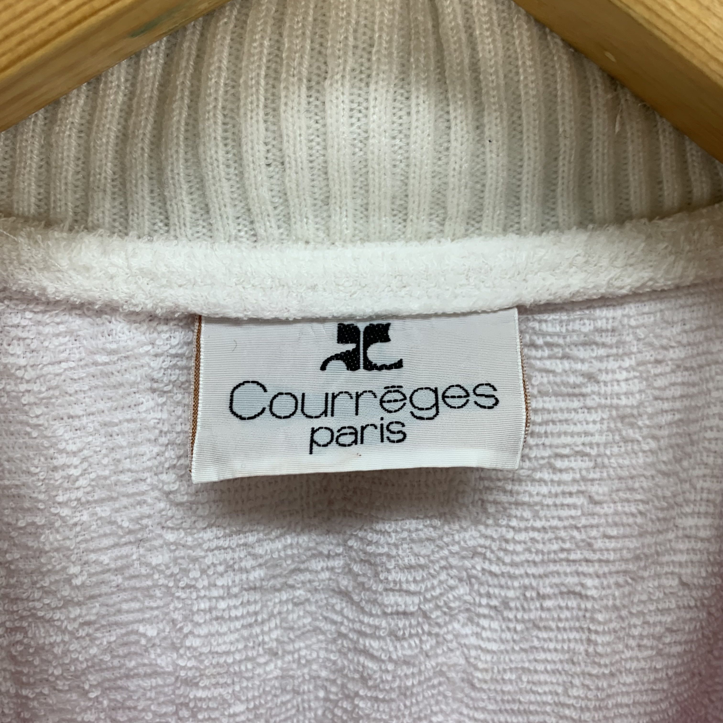 Courreges Courreges Paris Back Big Logo Pink Sweater #4383-151 Size M / US 6-8 / IT 42-44 - 7 Thumbnail