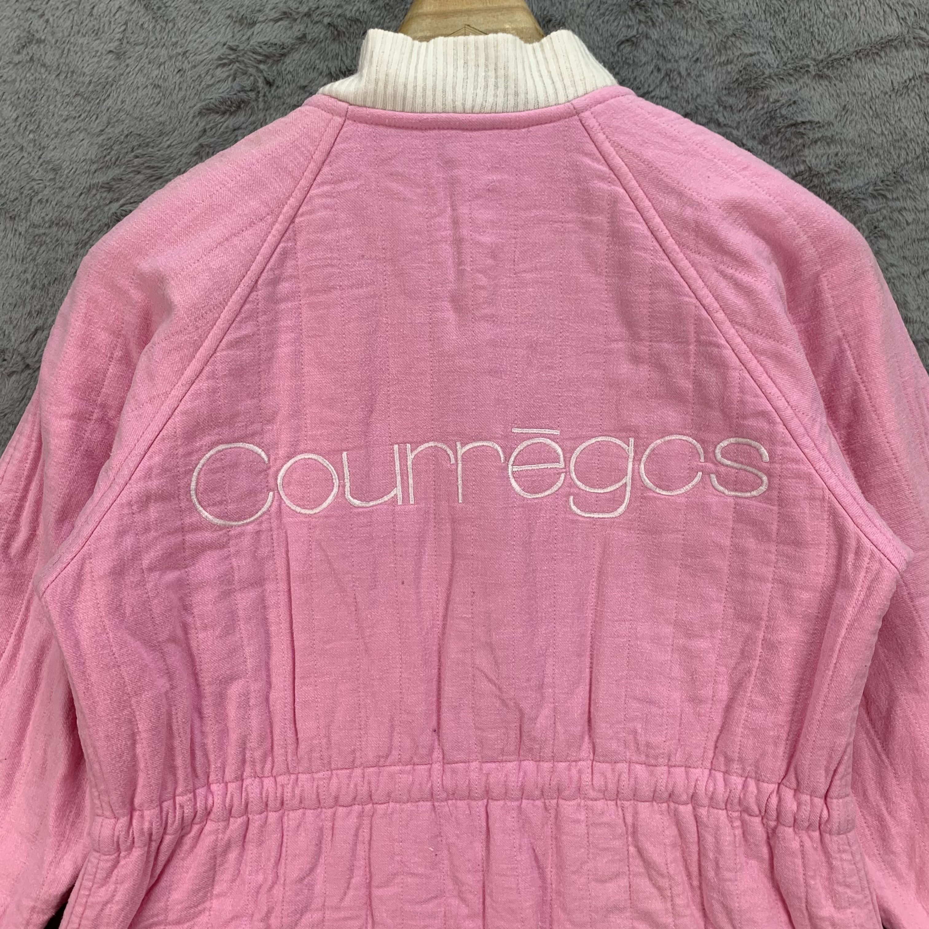 Courreges Courreges Paris Back Big Logo Pink Sweater #4383-151 Size M / US 6-8 / IT 42-44 - 12 Thumbnail