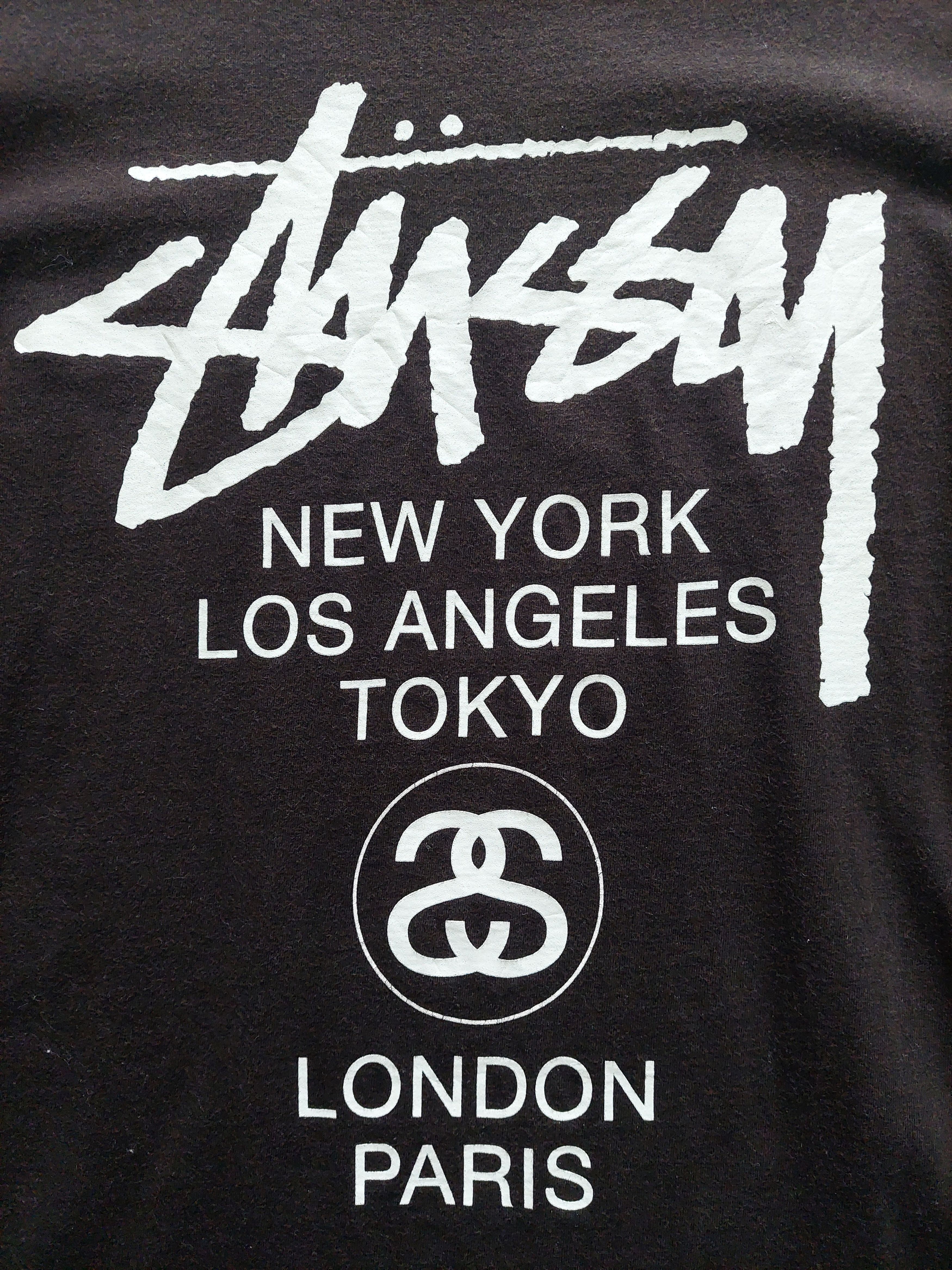 Stussy × Vintage Vintage Stussy City World Tees Japan Size US M / EU 48-50 / 2 - 4 Thumbnail