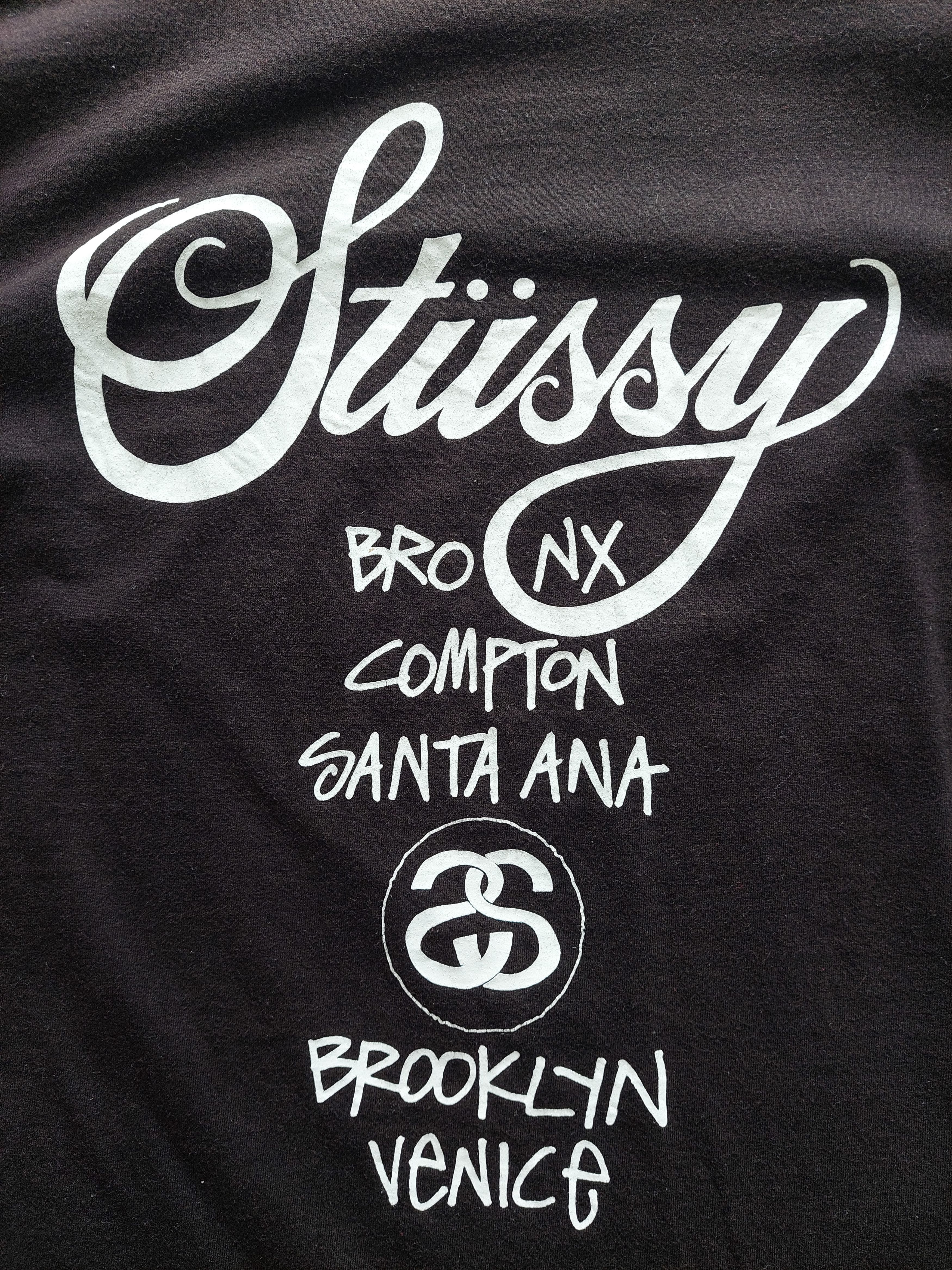 Stussy × Vintage Vintage Stussy City World Tees Japan Size US M / EU 48-50 / 2 - 8 Thumbnail