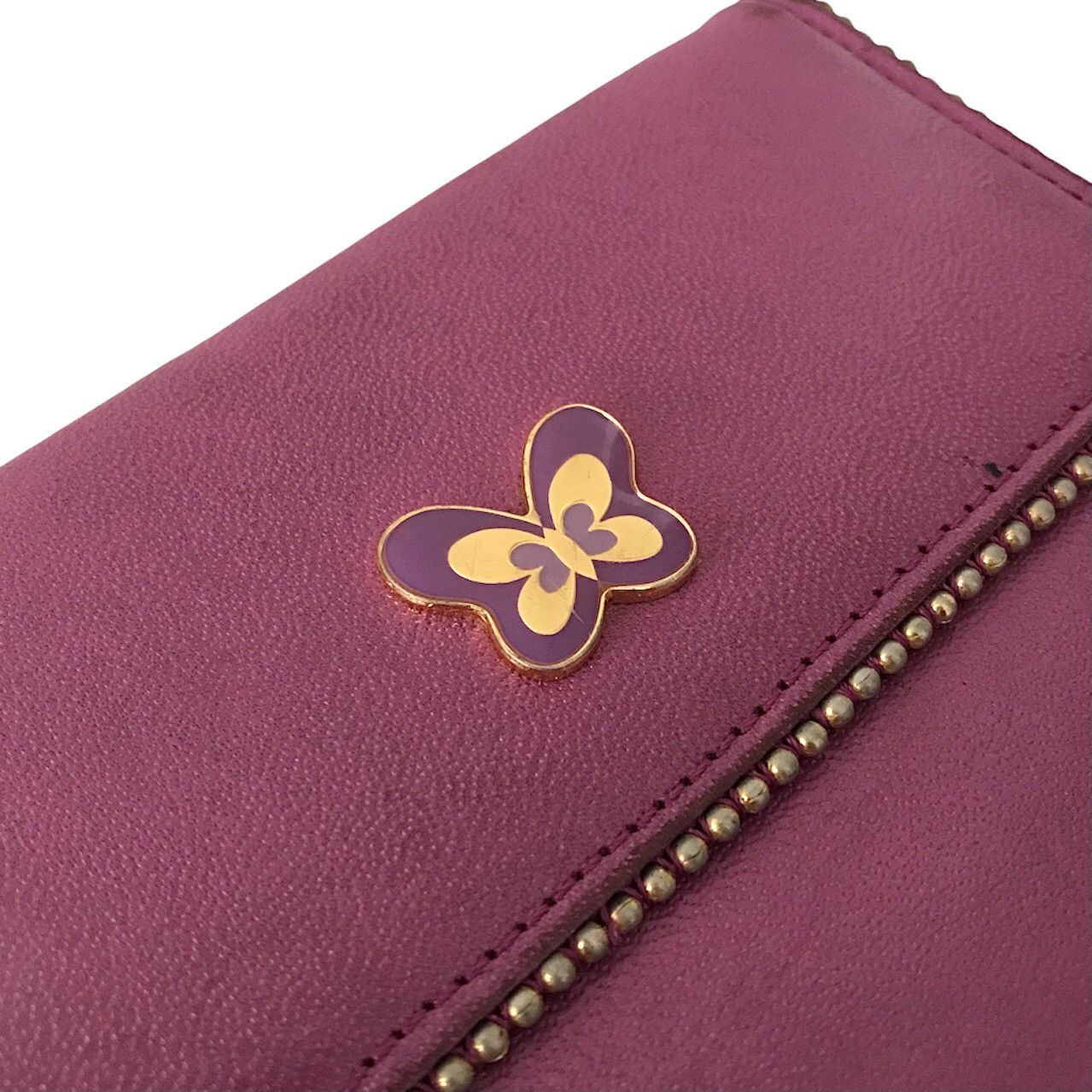 Anna Sui × Designer Authentic Anna Sui Designer Genuine Leather Trifold Wallet Size ONE SIZE - 4 Thumbnail