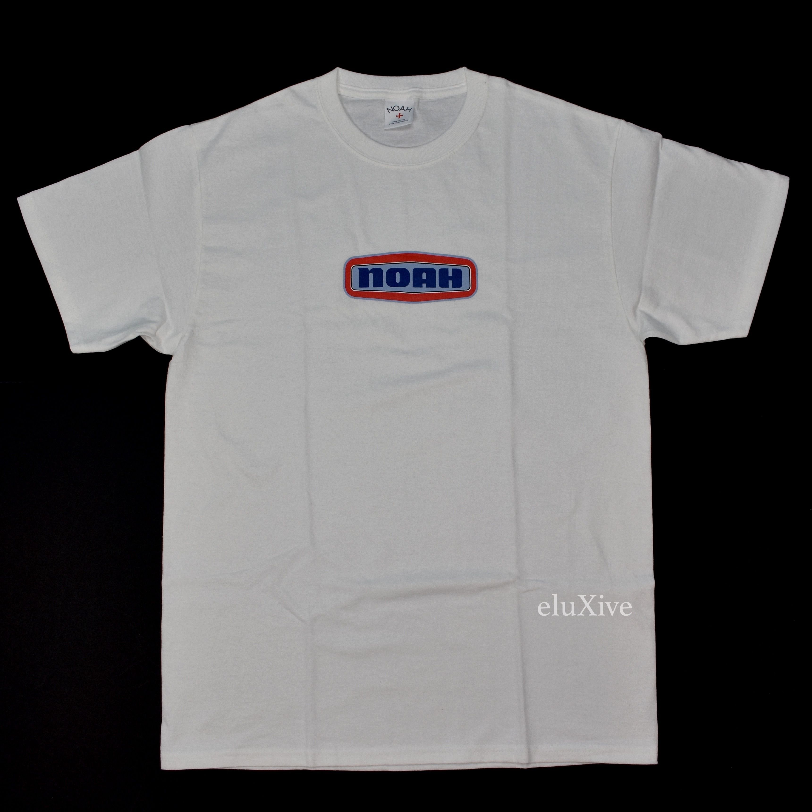 Pre-owned Noah Gas Station Logo T-shirt White Ds