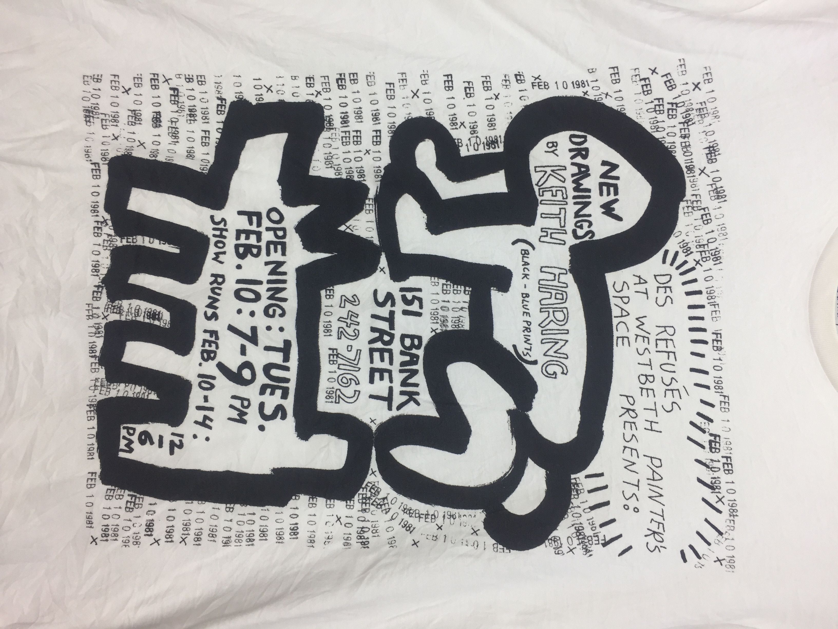 Keith Haring UNIQLO X KEITH HARING BIG LOGO Size US L / EU 52-54 / 3 - 2 Thumbnail